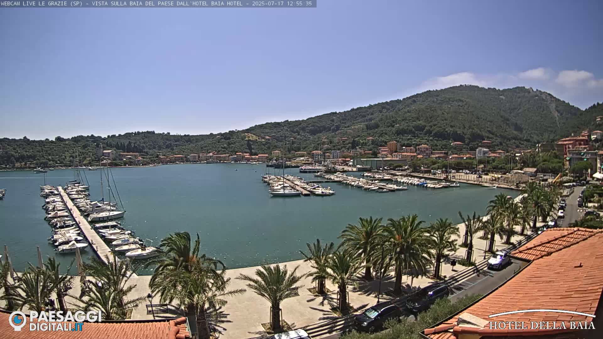 Le Grazie Marina Live Cam - La Spezia, Liguria, Italy