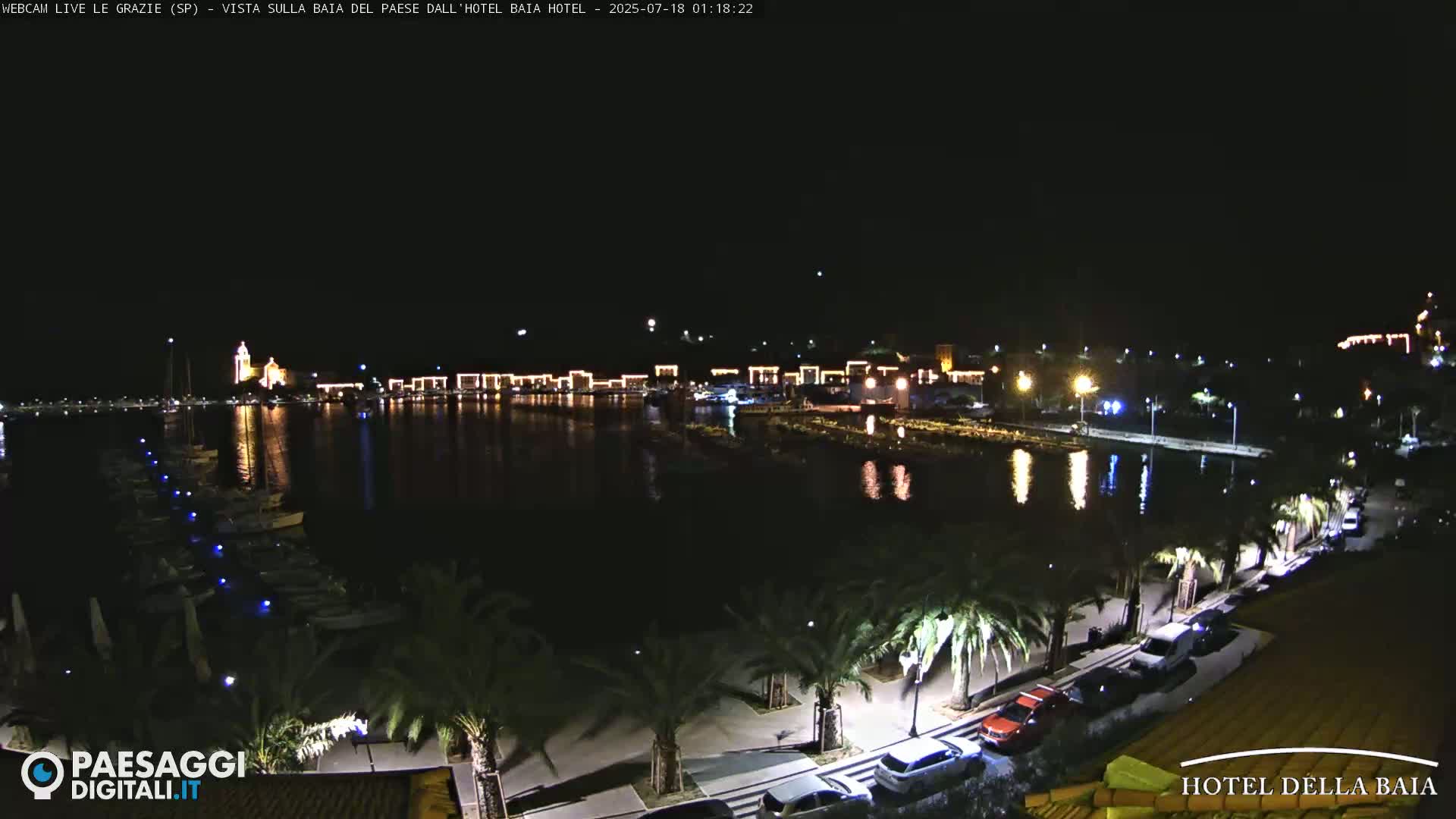Le Grazie Marina Live Cam - La Spezia, Liguria, Italy