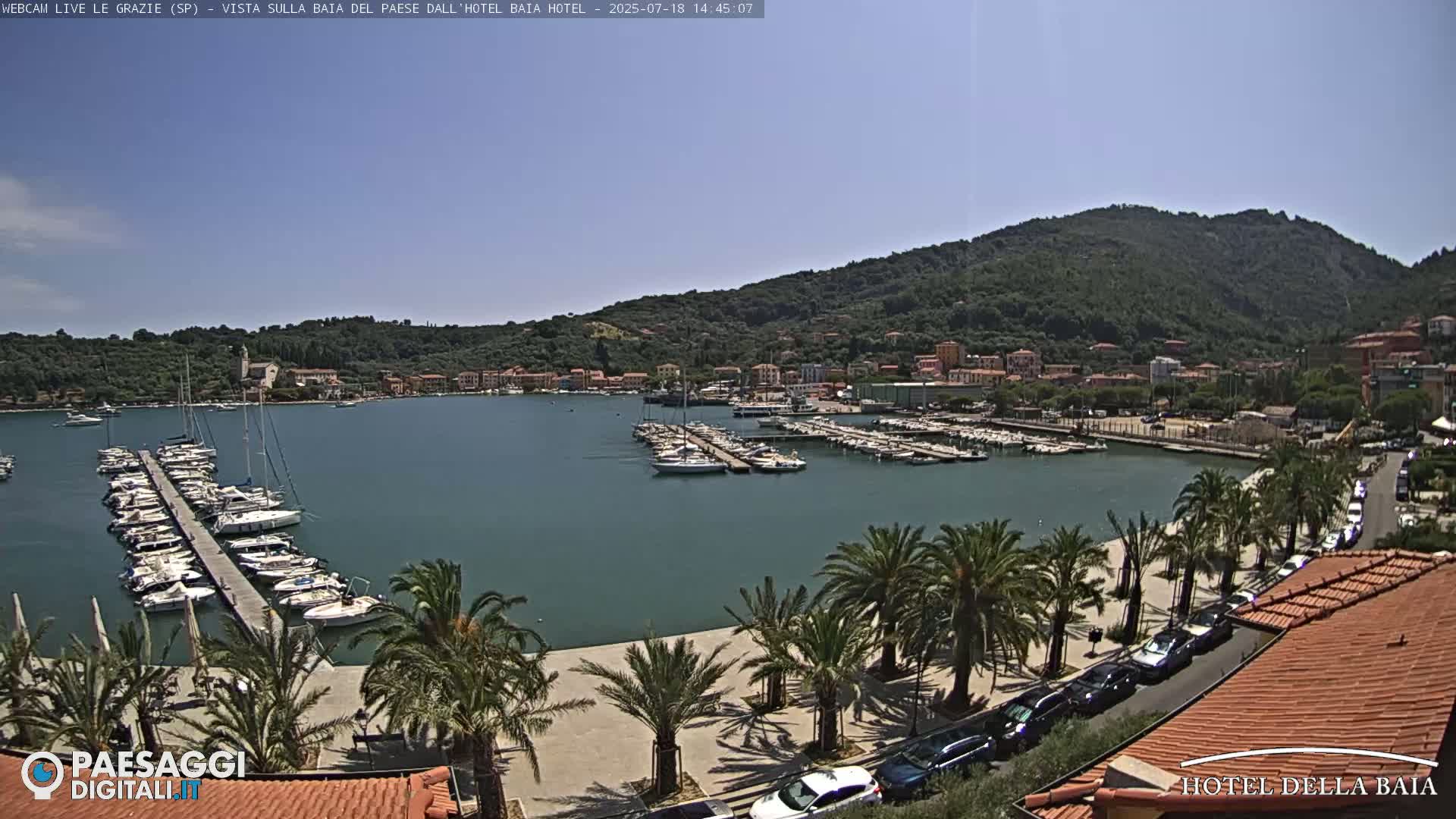 Le Grazie Marina Live Cam - La Spezia, Liguria, Italy