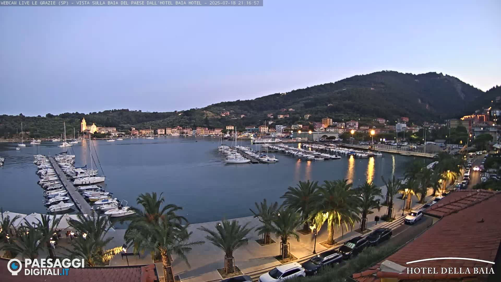 Le Grazie Marina Live Cam - La Spezia, Liguria, Italy