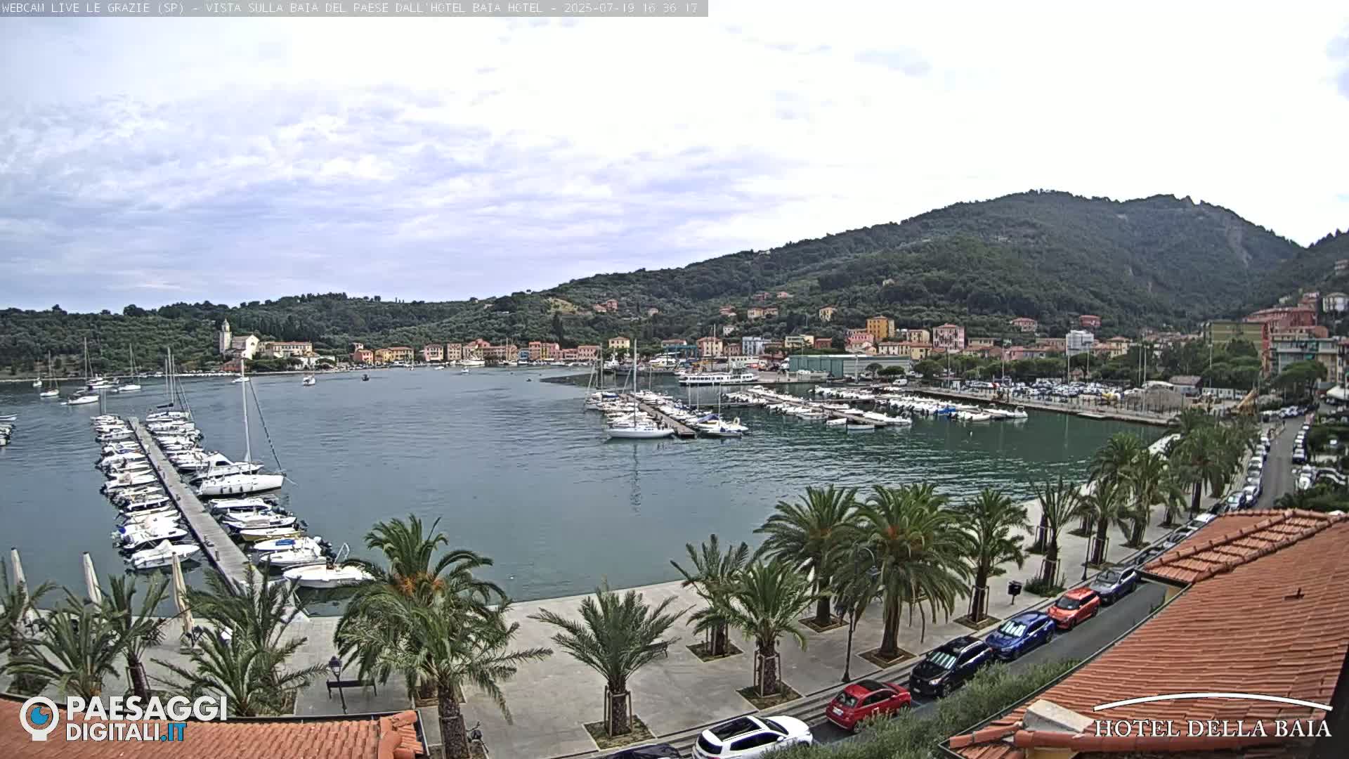 Le Grazie Marina Live Cam - La Spezia, Liguria, Italy