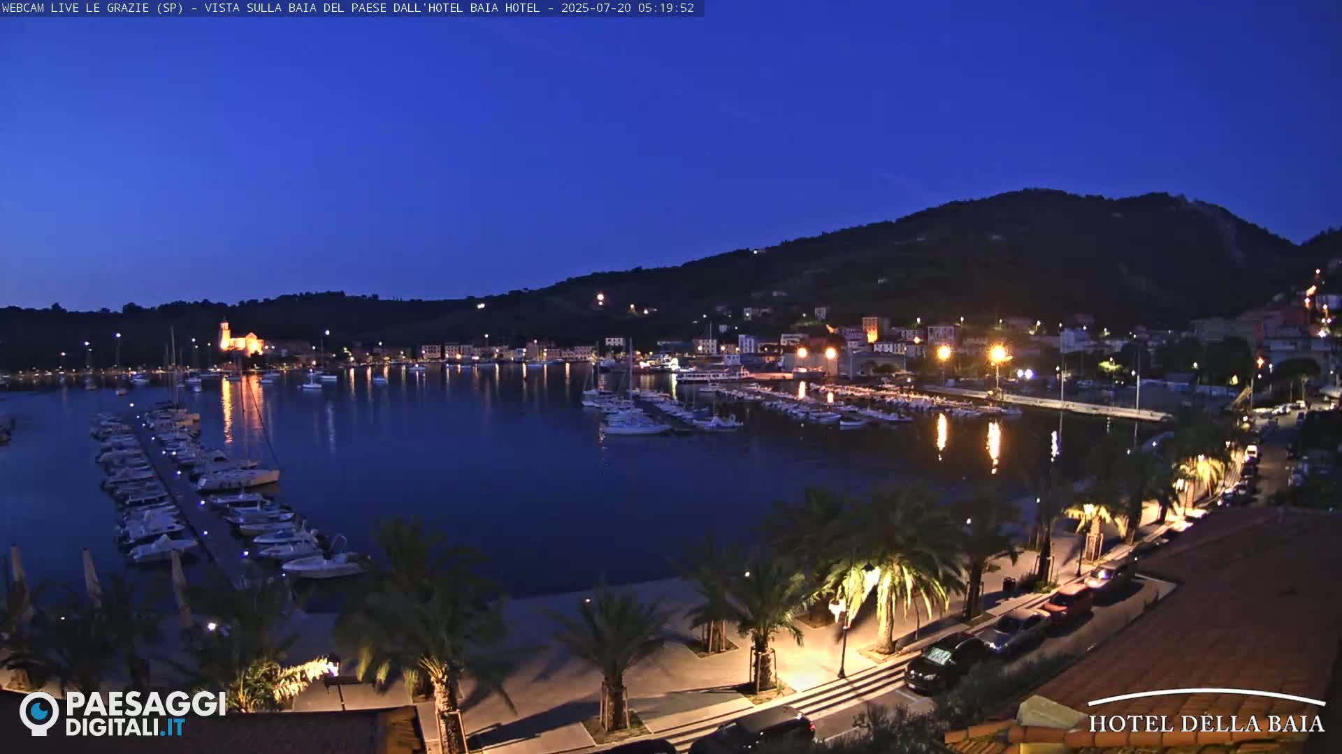 Le Grazie Marina Live Cam - La Spezia, Liguria, Italy
