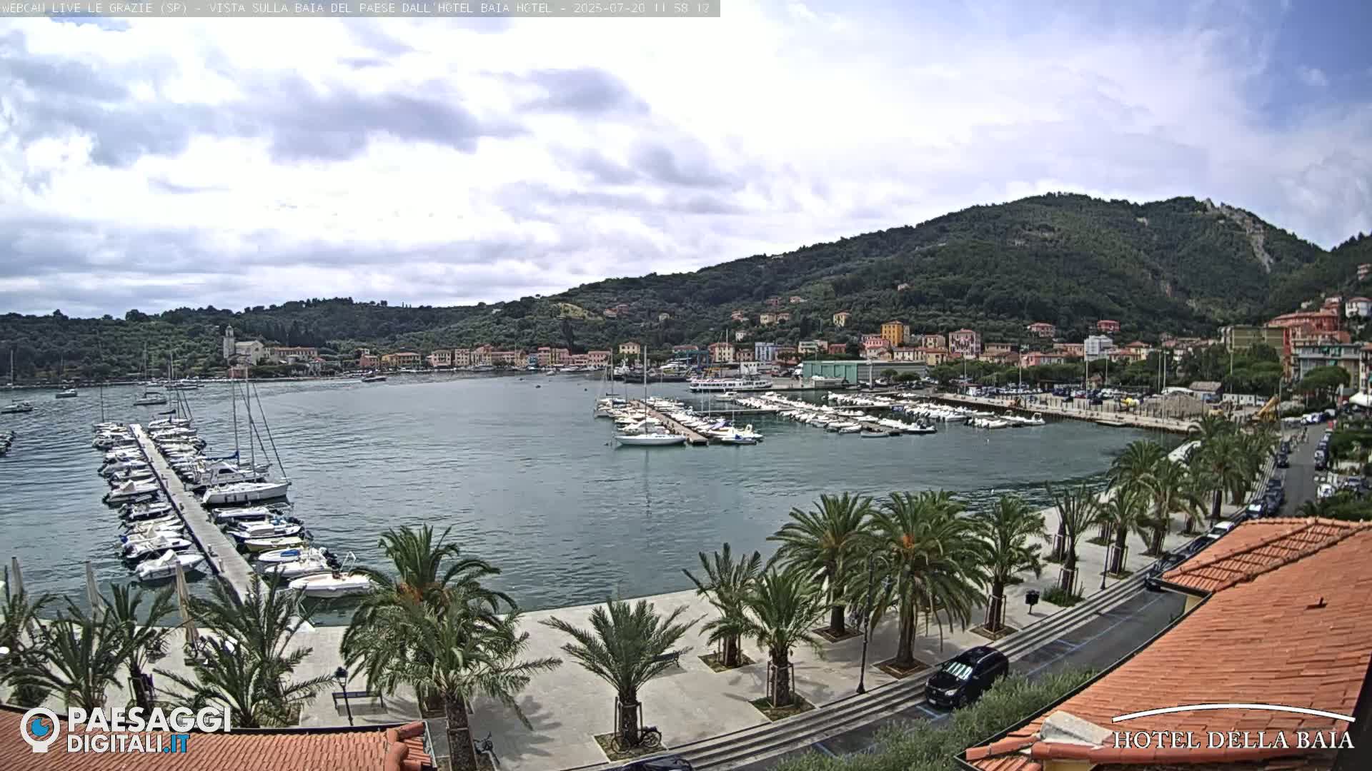 Le Grazie Marina Live Cam - La Spezia, Liguria, Italy