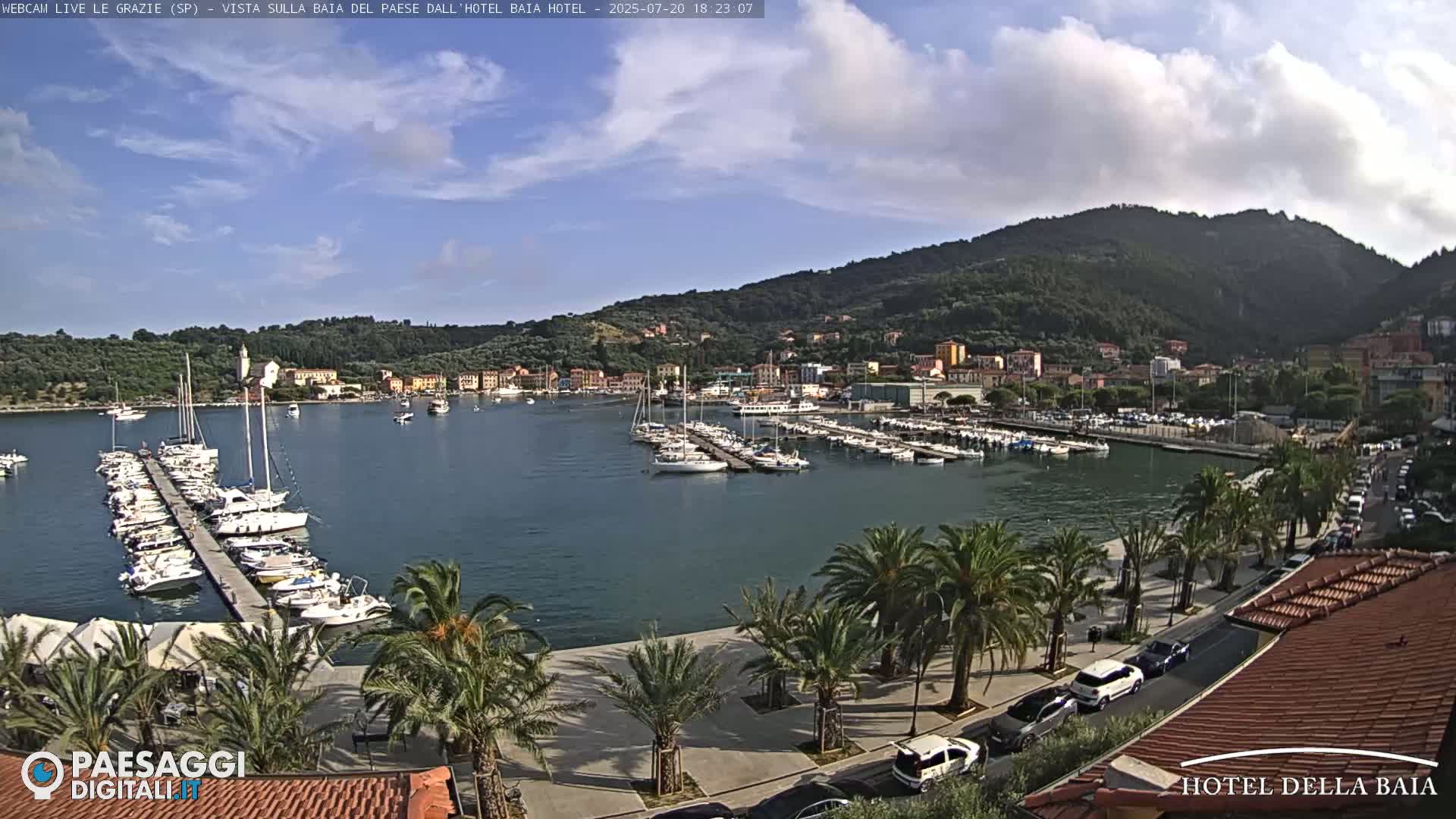 Le Grazie Marina Live Cam - La Spezia, Liguria, Italy