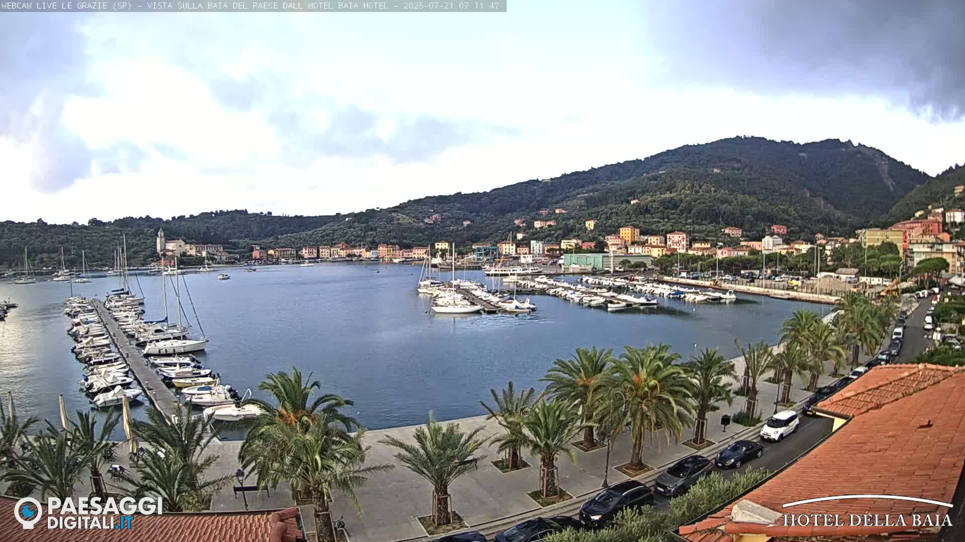 Le Grazie Marina Live Cam - La Spezia, Liguria, Italy
