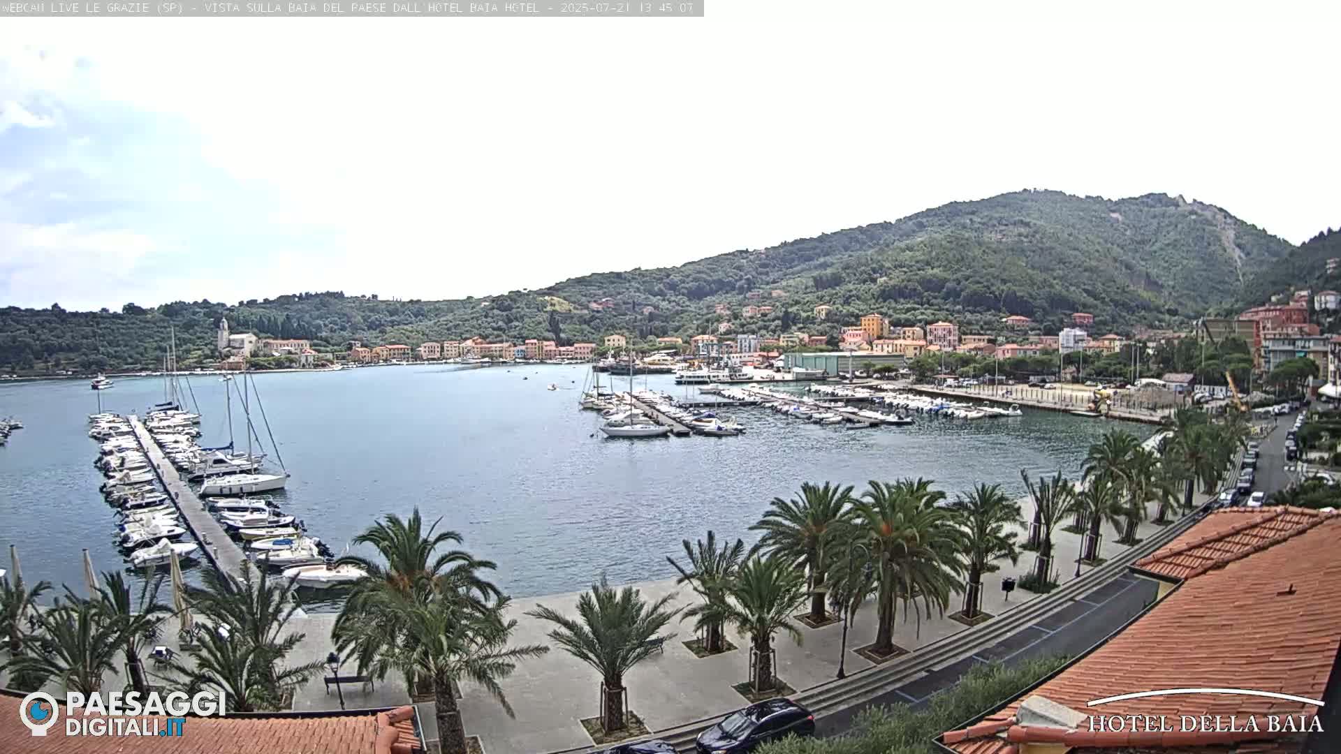 Le Grazie Marina Live Cam - La Spezia, Liguria, Italy