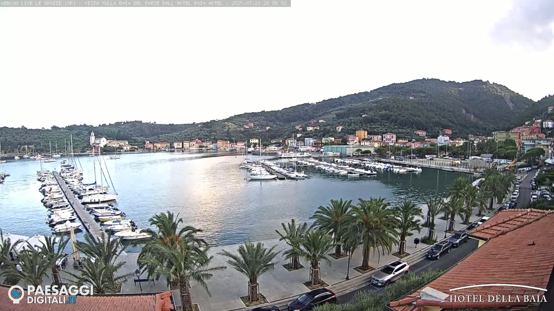 Le Grazie Marina Live Cam - La Spezia, Liguria, Italy
