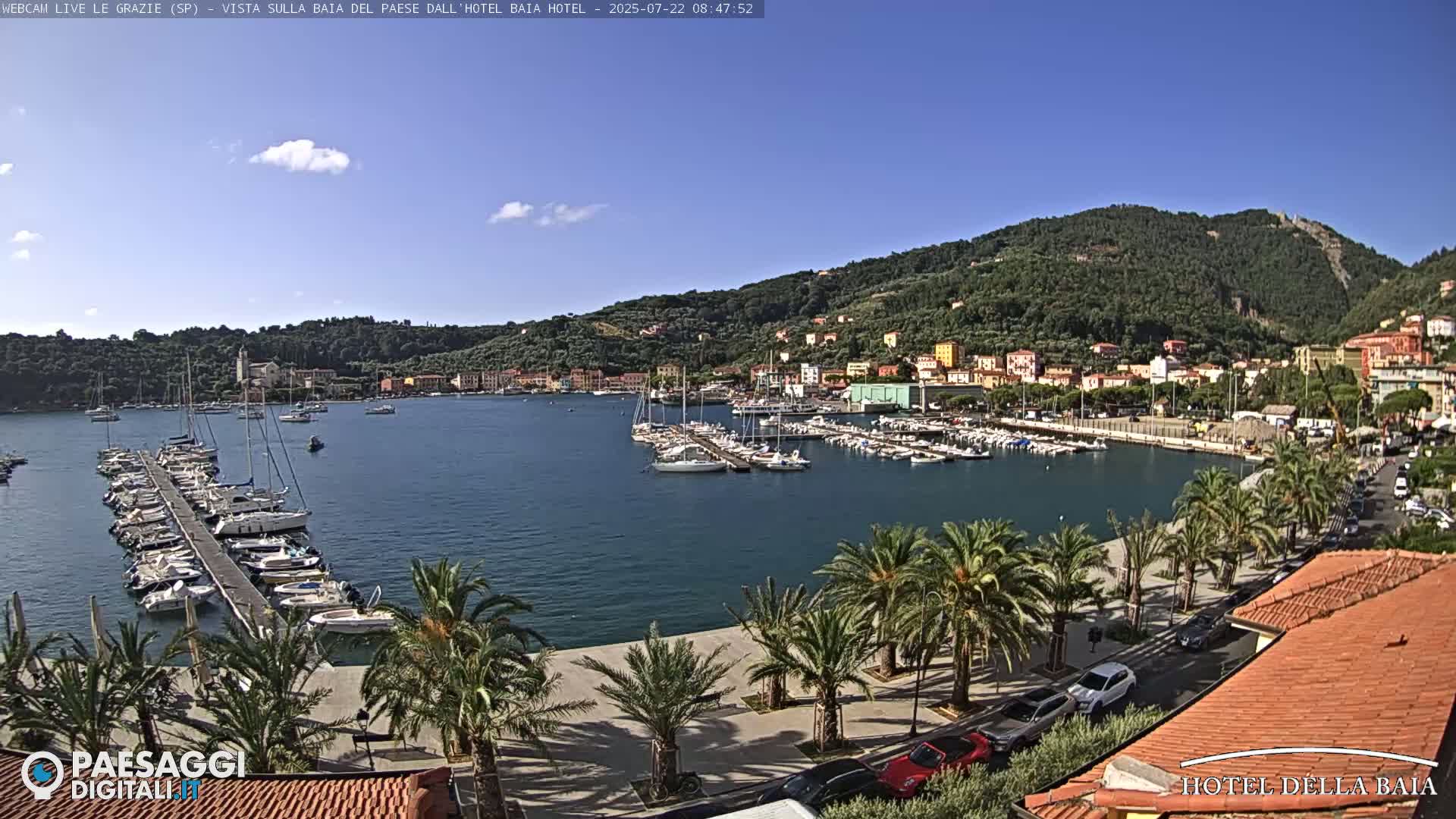 Le Grazie Marina Live Cam - La Spezia, Liguria, Italy