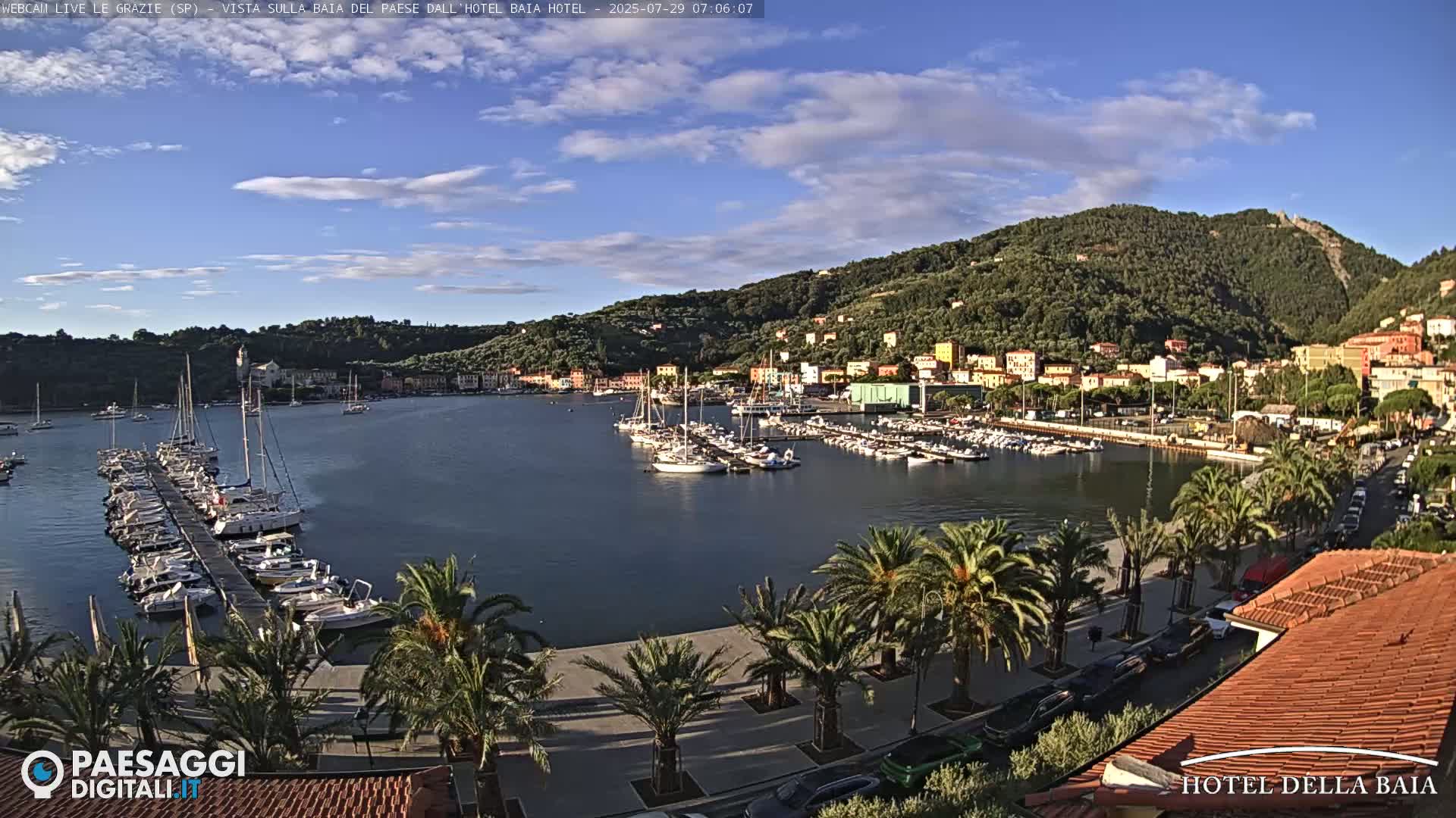 Le Grazie Marina Live Cam - La Spezia, Liguria, Italy