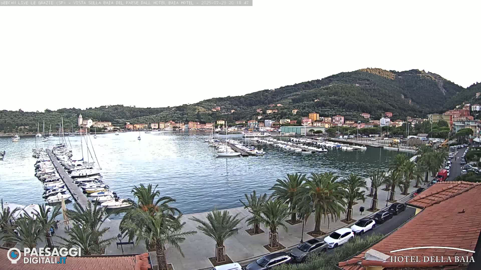 Le Grazie Marina Live Cam - La Spezia, Liguria, Italy