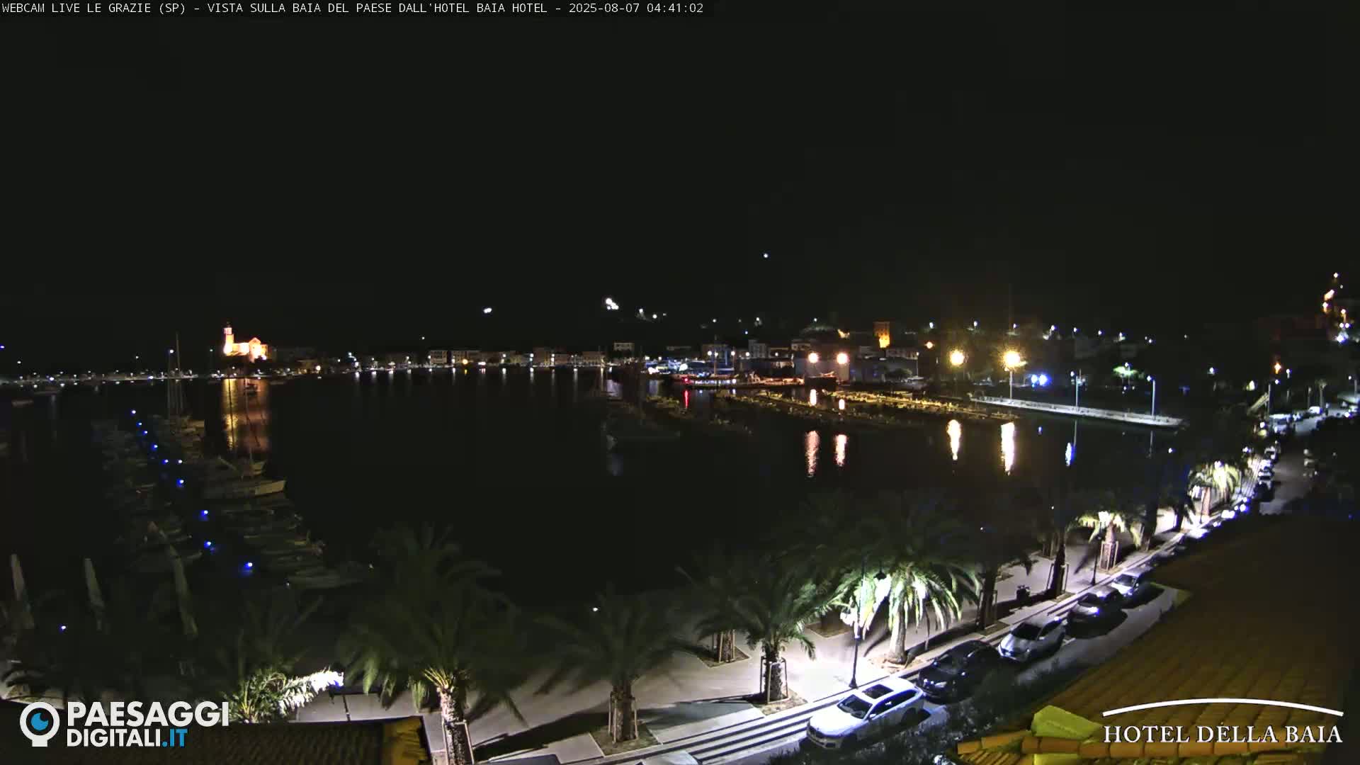 Le Grazie Marina Live Cam - La Spezia, Liguria, Italy