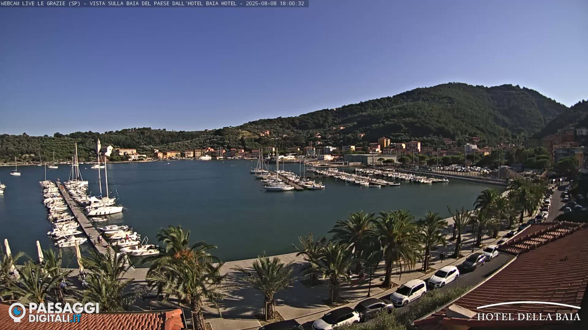 Le Grazie Marina Live Cam - La Spezia, Liguria, Italy