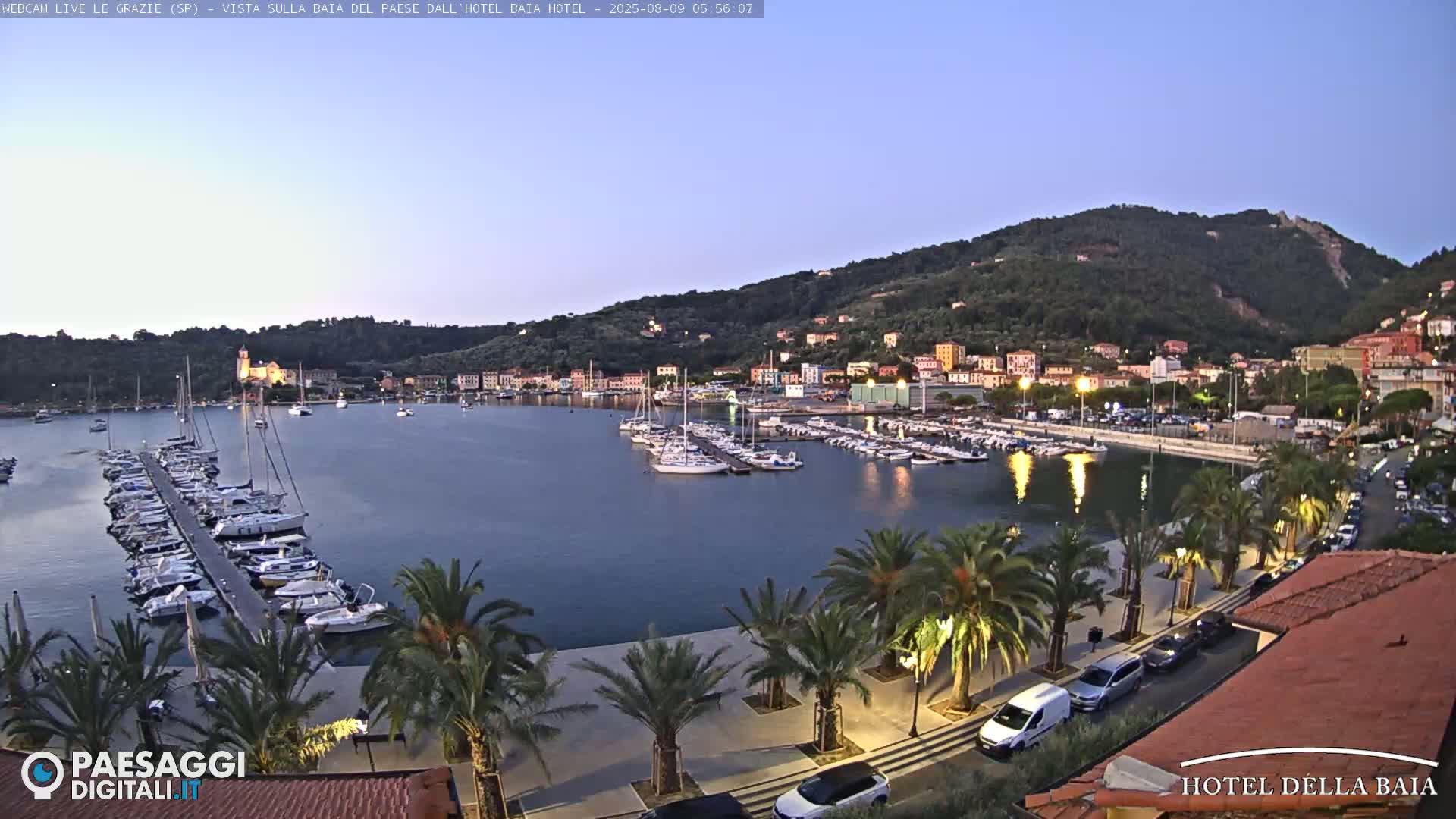 Le Grazie Marina Live Cam - La Spezia, Liguria, Italy