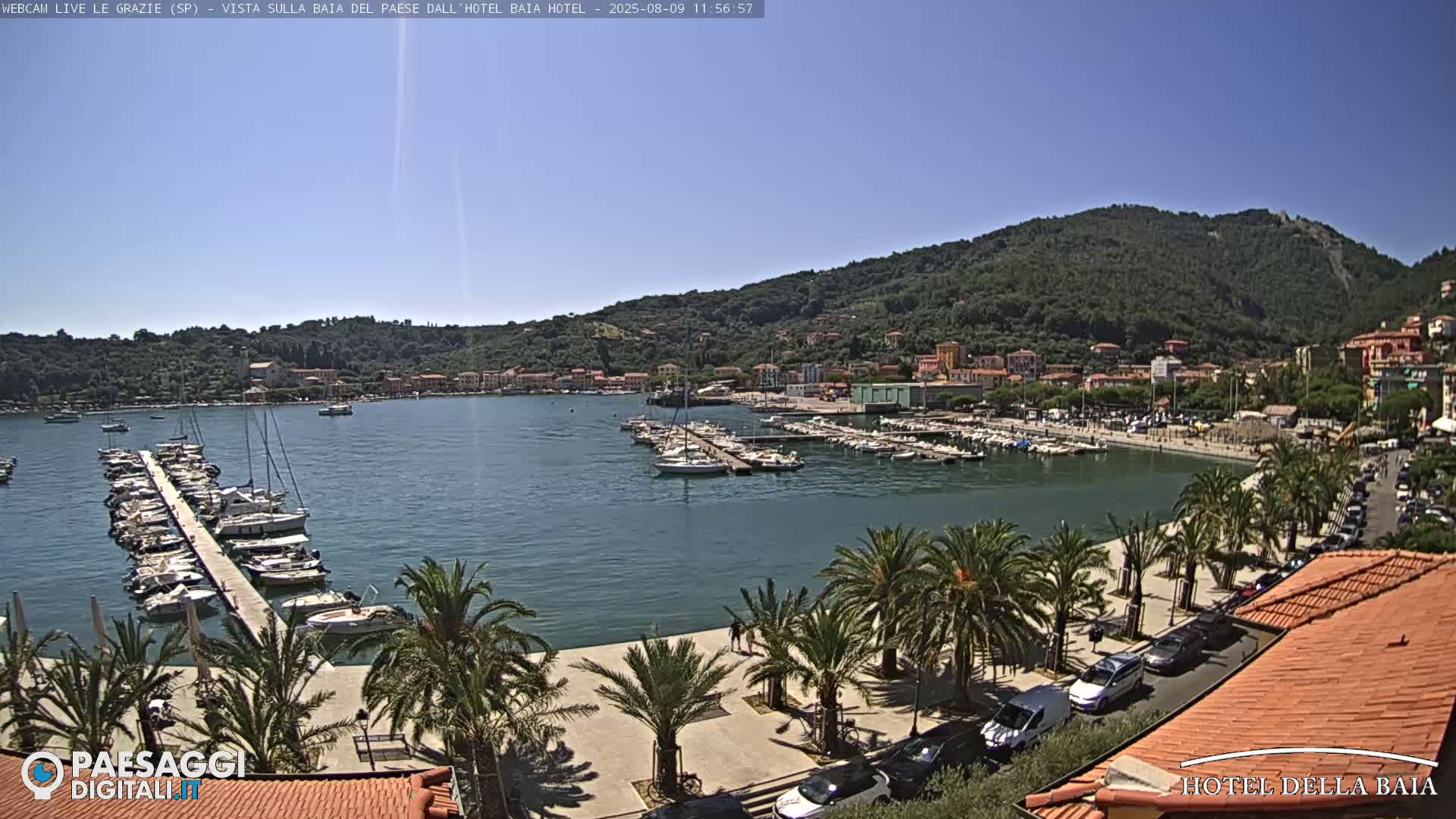 Le Grazie Marina Live Cam - La Spezia, Liguria, Italy