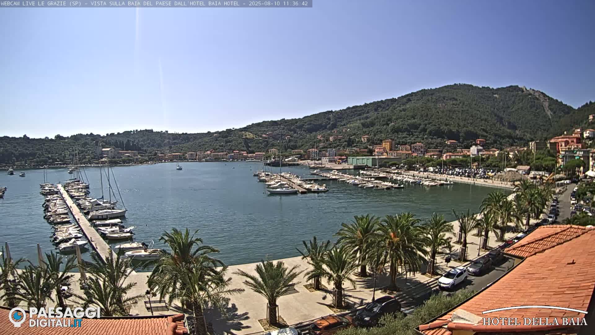 Le Grazie Marina Live Cam - La Spezia, Liguria, Italy