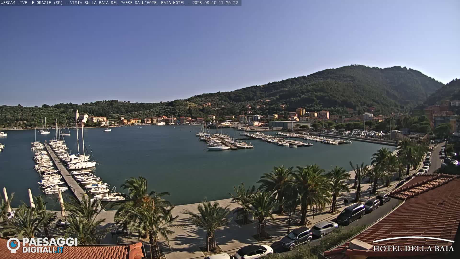 Le Grazie Marina Live Cam - La Spezia, Liguria, Italy