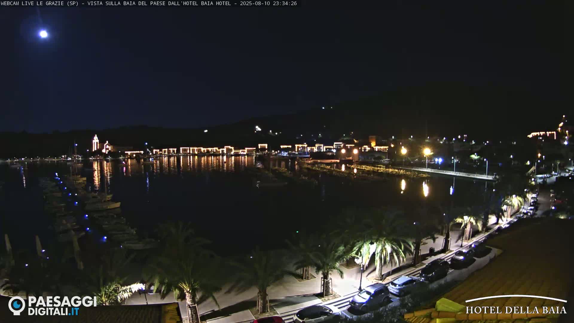 Le Grazie Marina Live Cam - La Spezia, Liguria, Italy