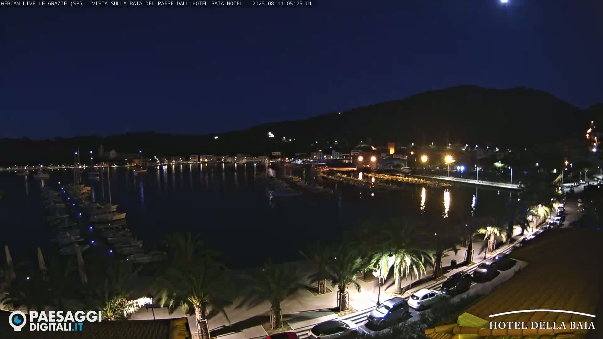 Le Grazie Marina Live Cam - La Spezia, Liguria, Italy