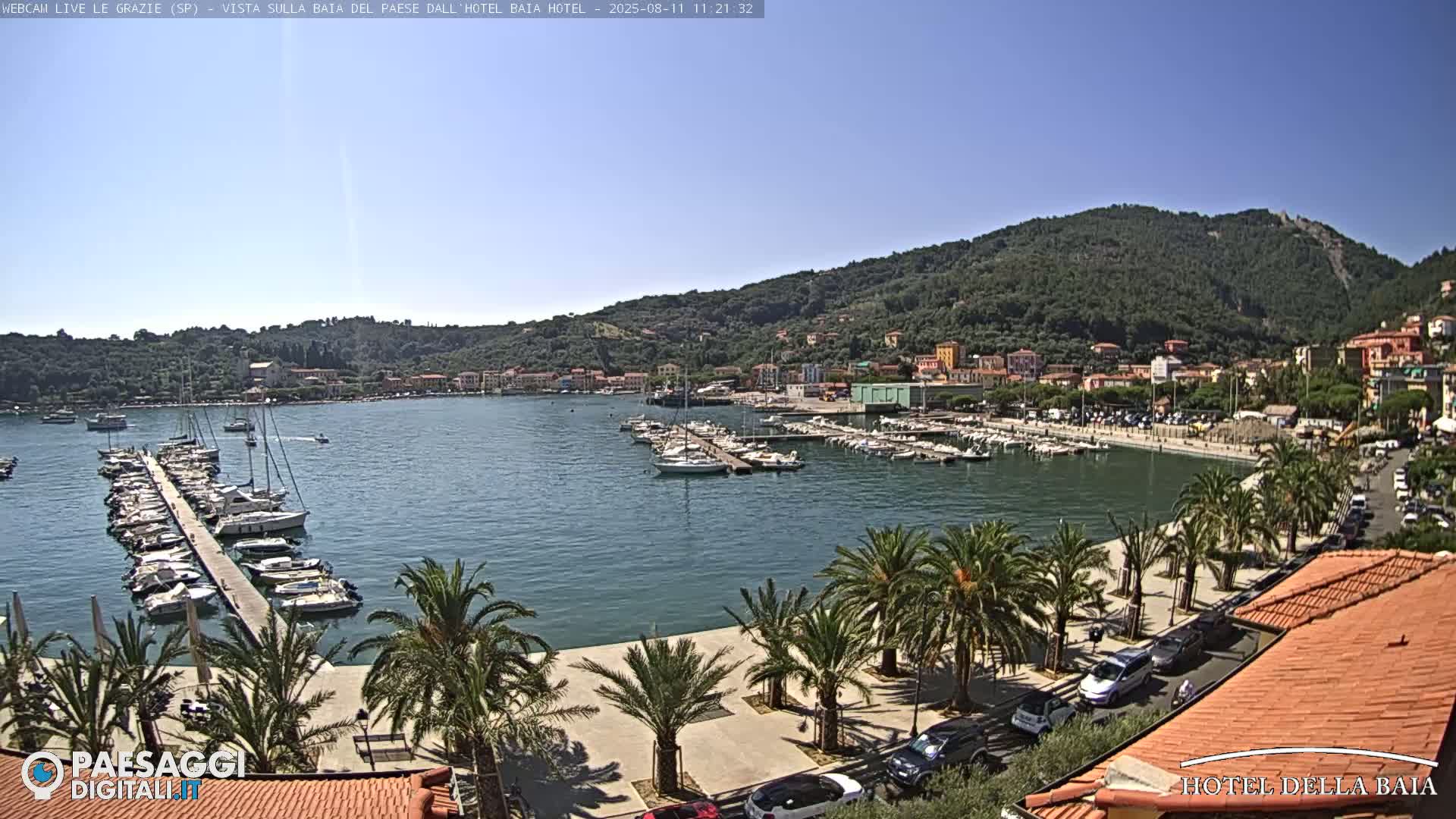 Le Grazie Marina Live Cam - La Spezia, Liguria, Italy