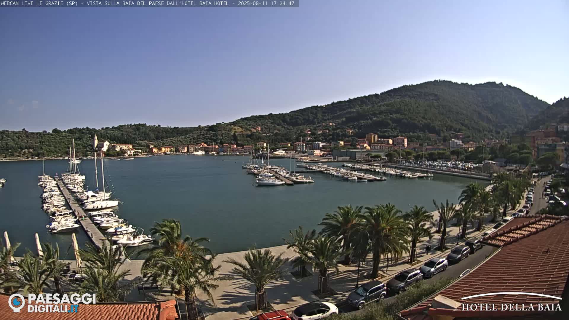 Le Grazie Marina Live Cam - La Spezia, Liguria, Italy