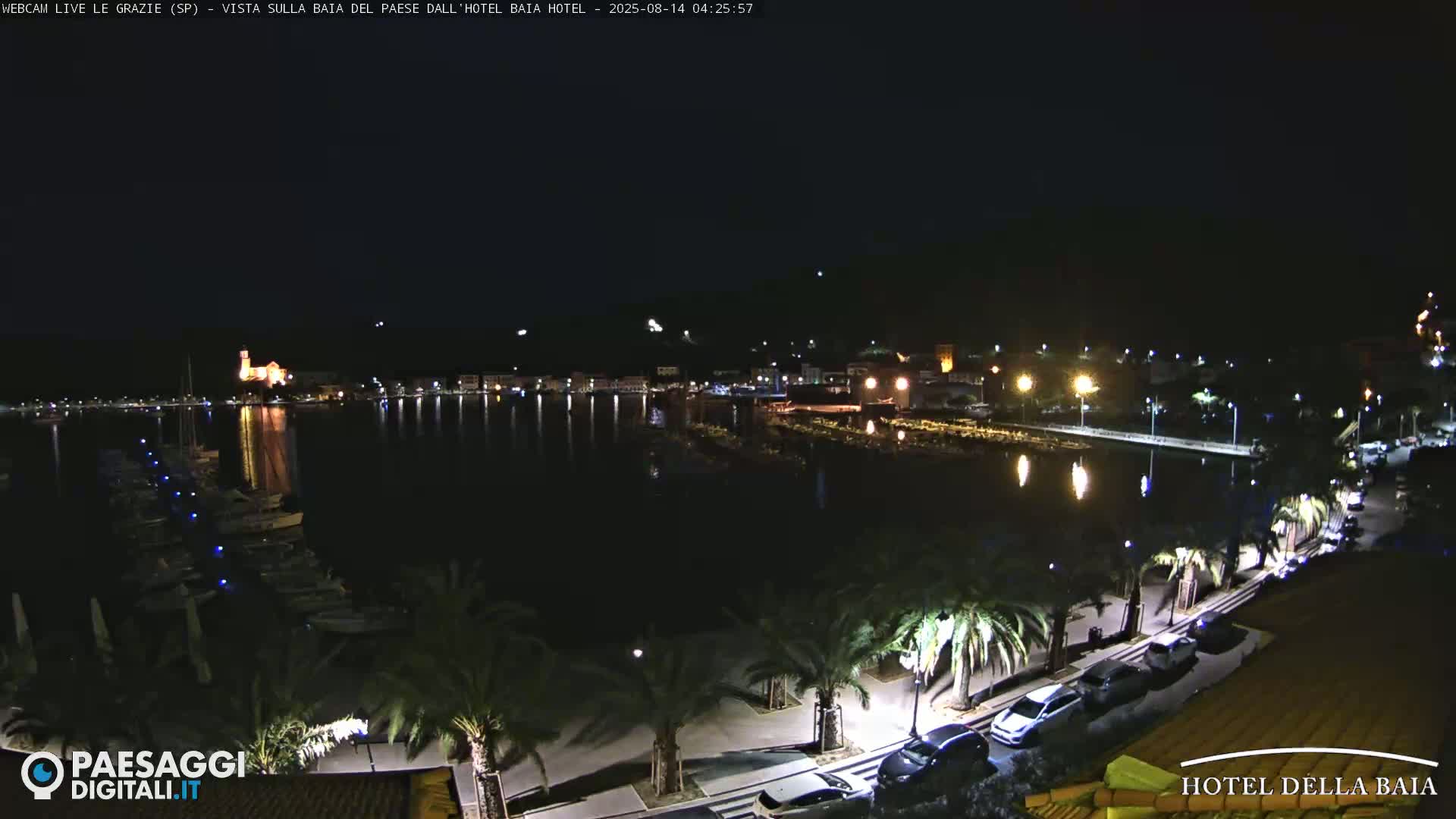 Le Grazie Marina Live Cam - La Spezia, Liguria, Italy