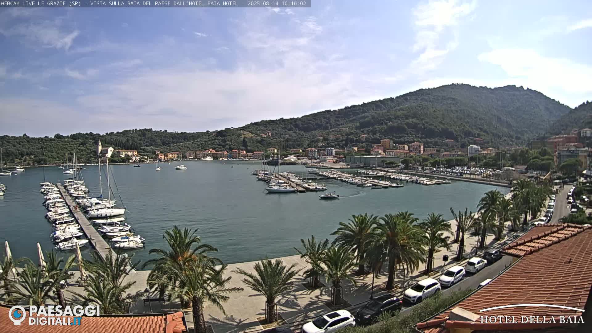 Le Grazie Marina Live Cam - La Spezia, Liguria, Italy