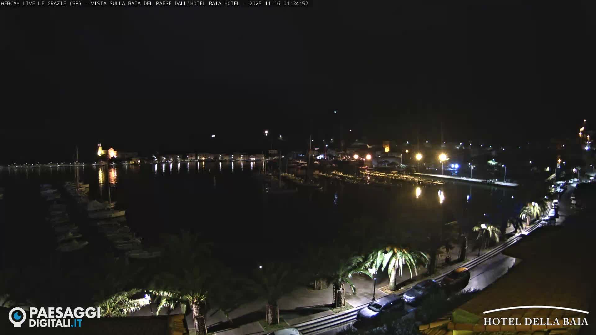 Le Grazie Marina Live Cam - La Spezia, Liguria, Italy