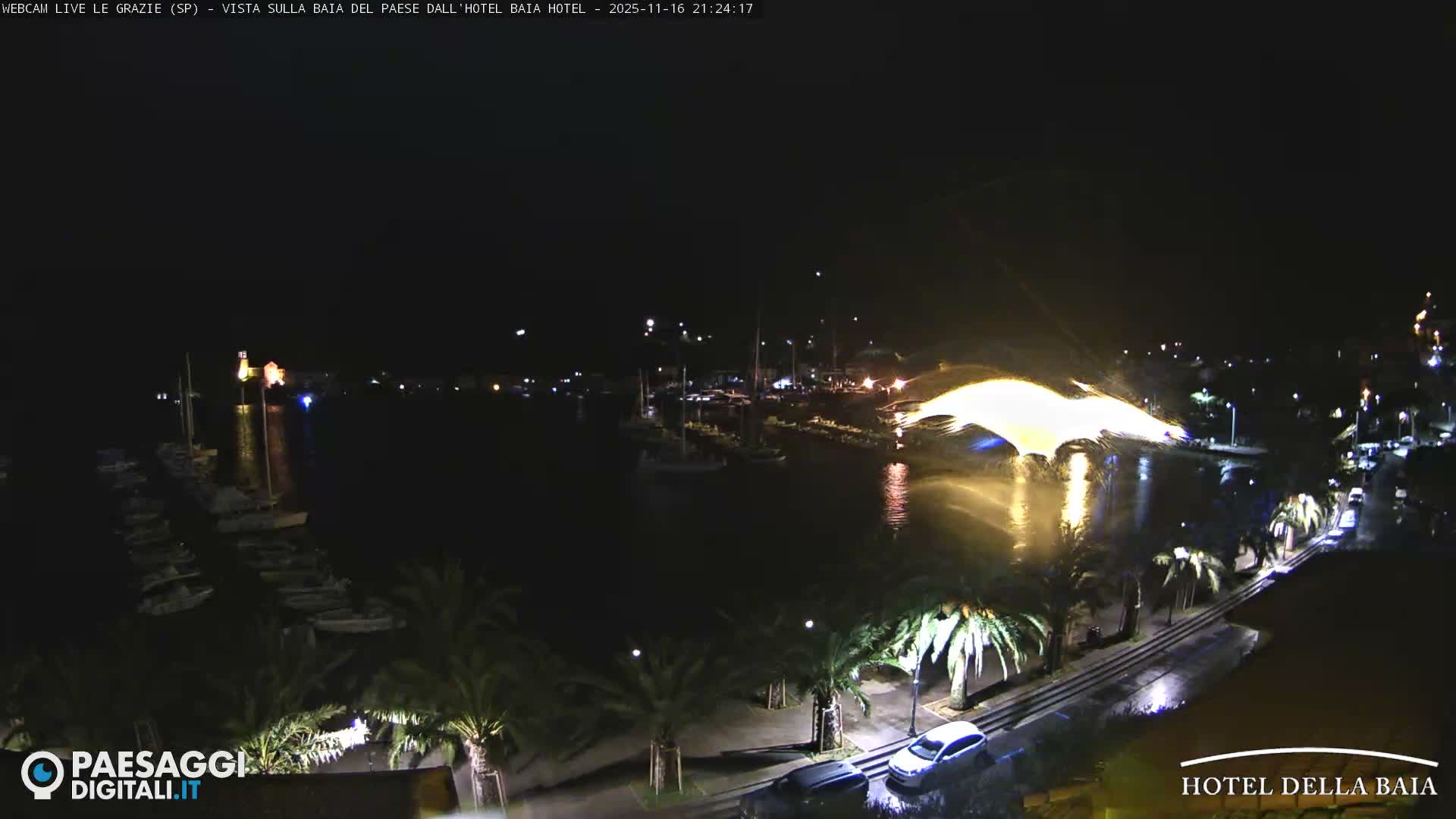Le Grazie Marina Live Cam - La Spezia, Liguria, Italy