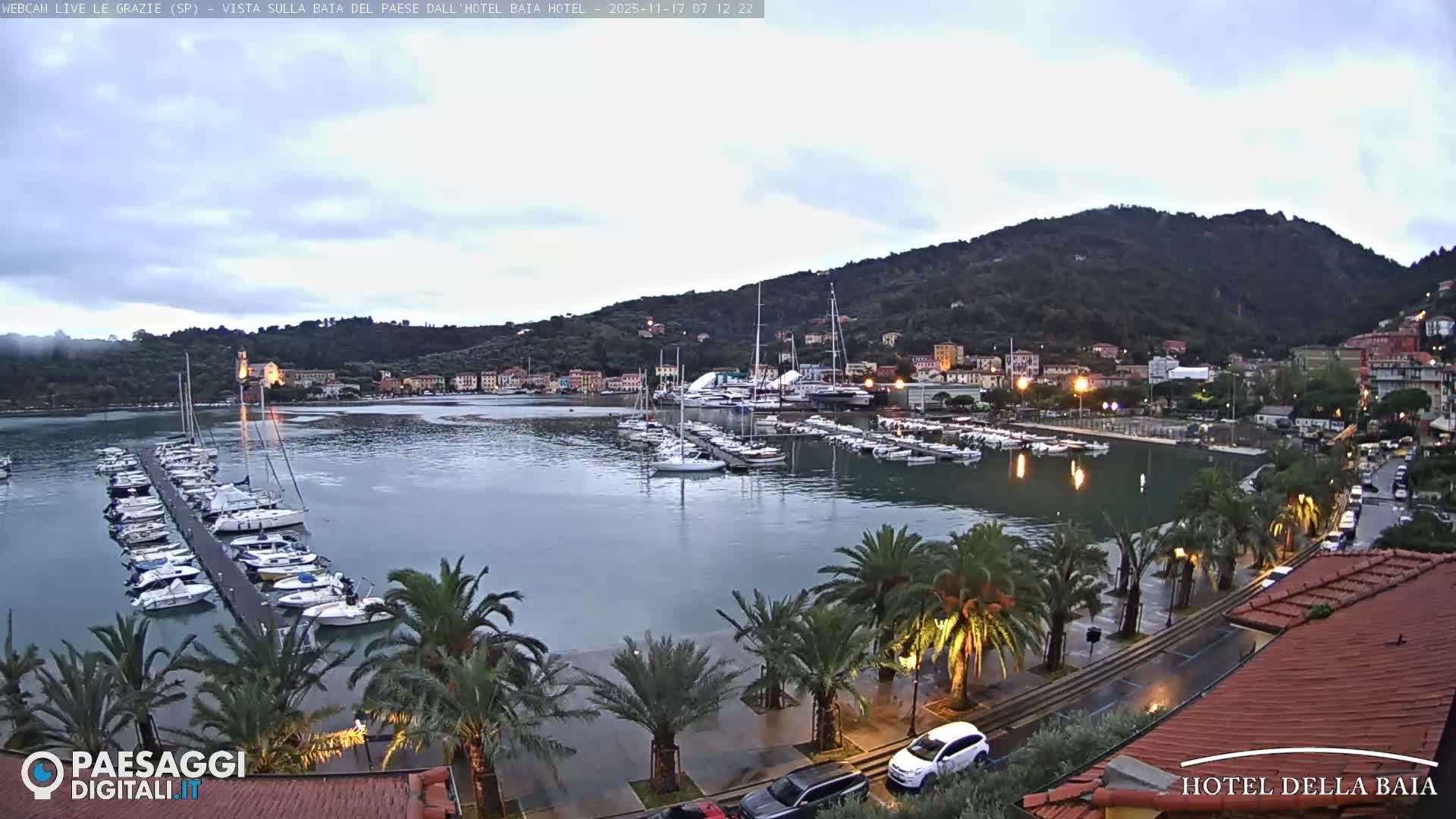 Le Grazie Marina Live Cam - La Spezia, Liguria, Italy