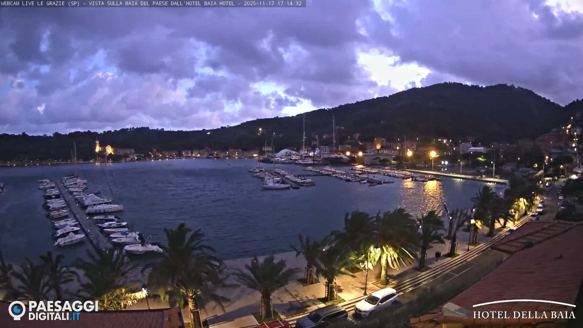 Le Grazie Marina Live Cam - La Spezia, Liguria, Italy