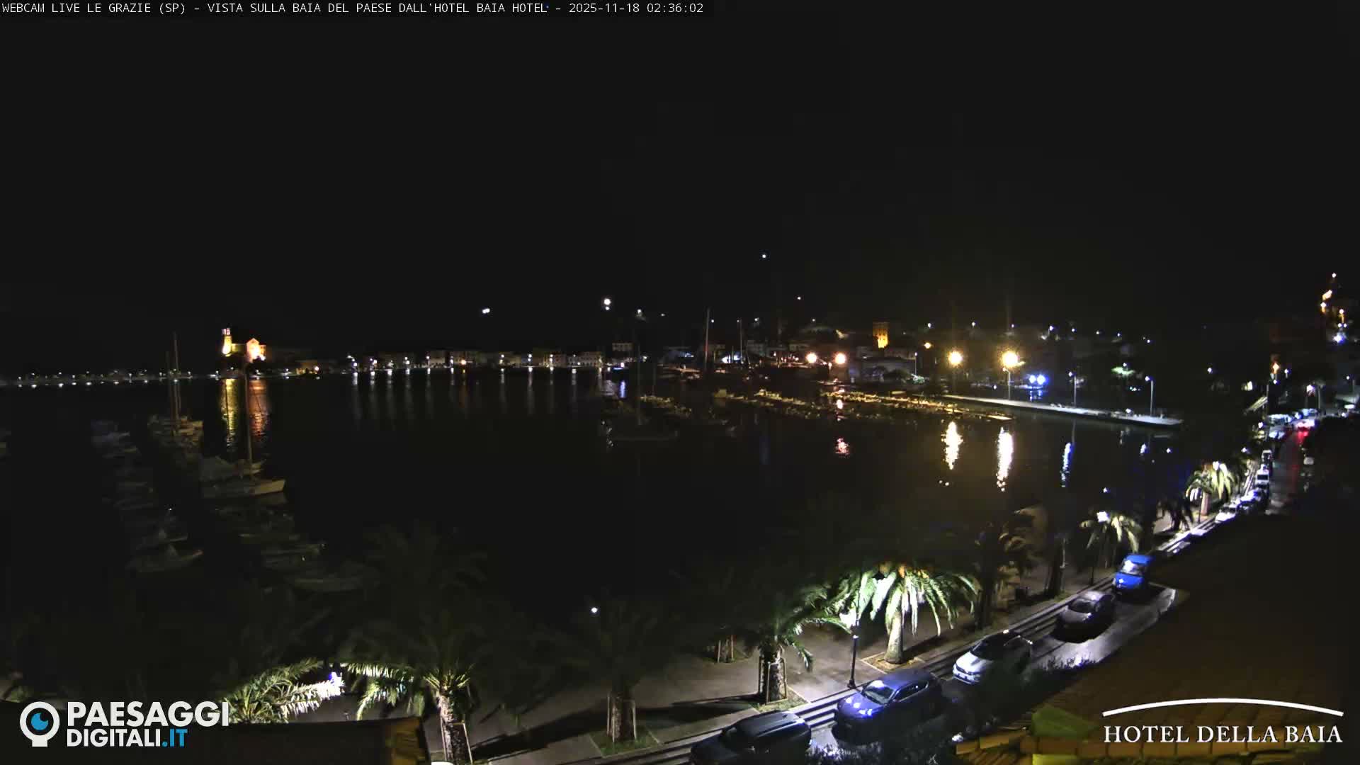 Le Grazie Marina Live Cam - La Spezia, Liguria, Italy