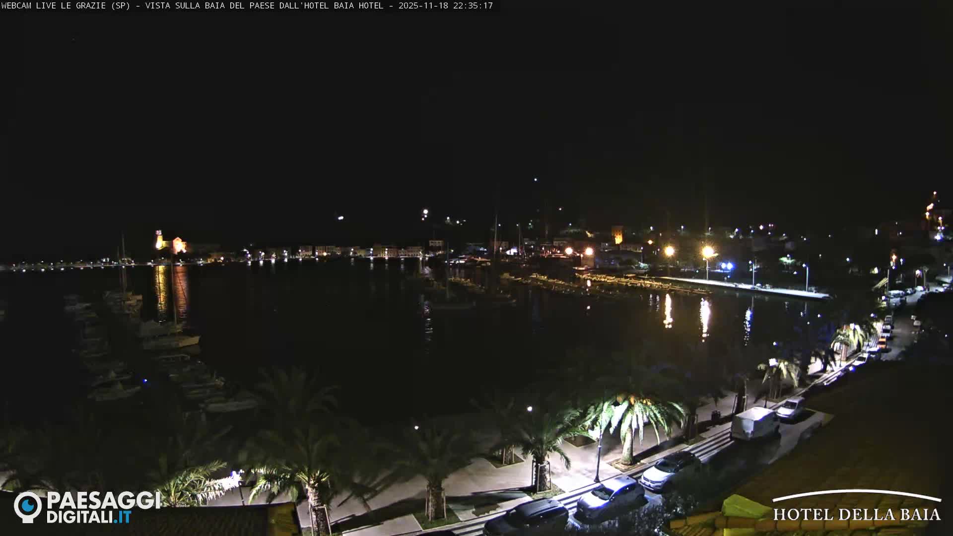 Le Grazie Marina Live Cam - La Spezia, Liguria, Italy