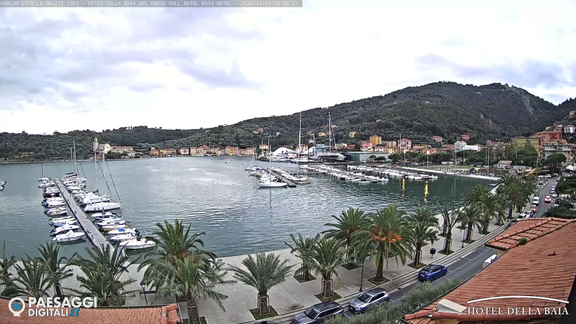 Le Grazie Marina Live Cam - La Spezia, Liguria, Italy