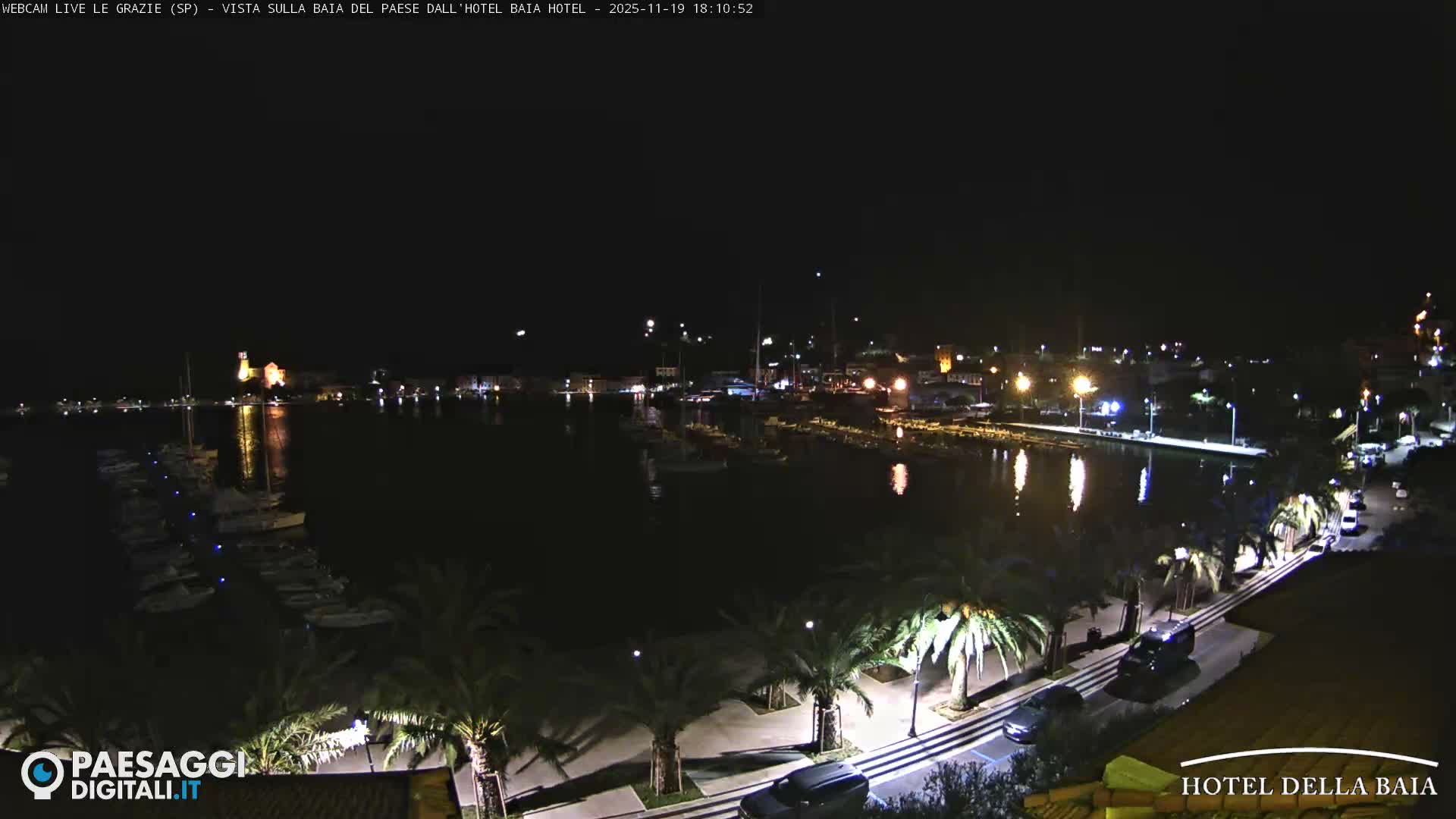 Le Grazie Marina Live Cam - La Spezia, Liguria, Italy
