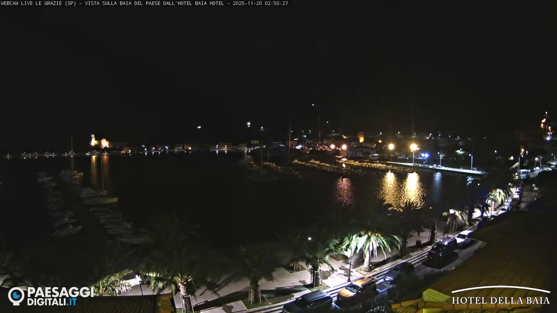 Le Grazie Marina Live Cam - La Spezia, Liguria, Italy