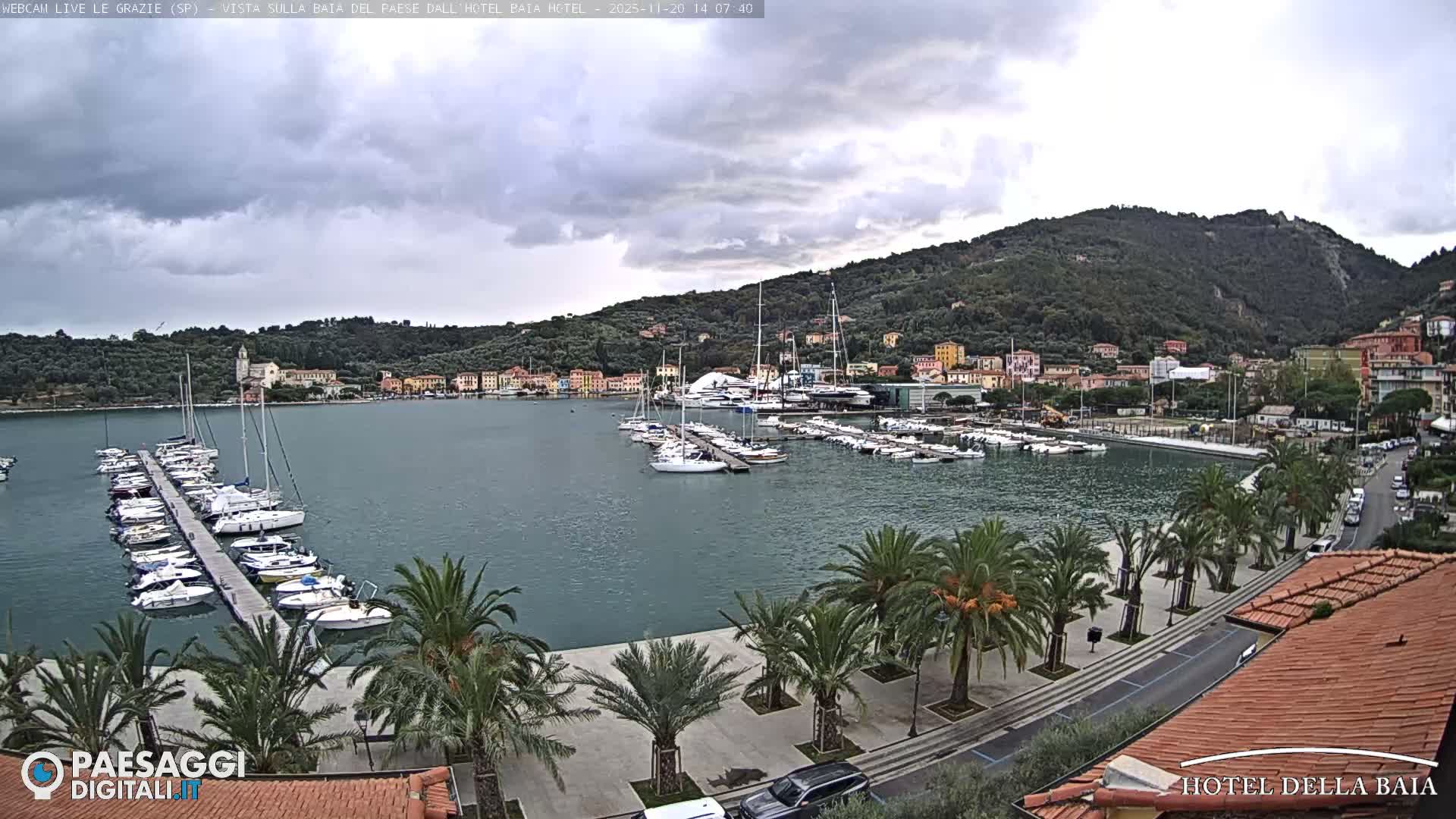 Le Grazie Marina Live Cam - La Spezia, Liguria, Italy