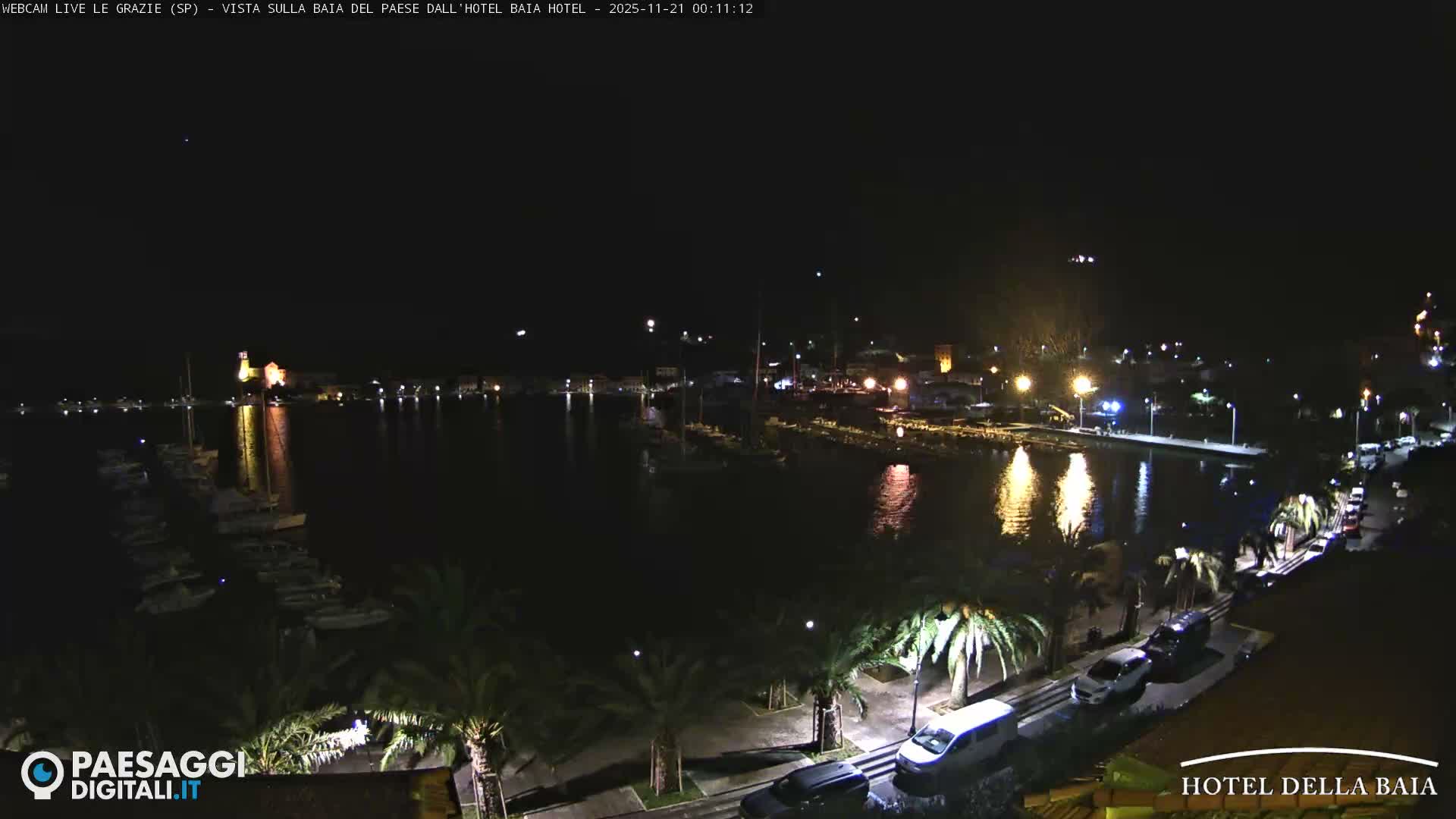 Le Grazie Marina Live Cam - La Spezia, Liguria, Italy