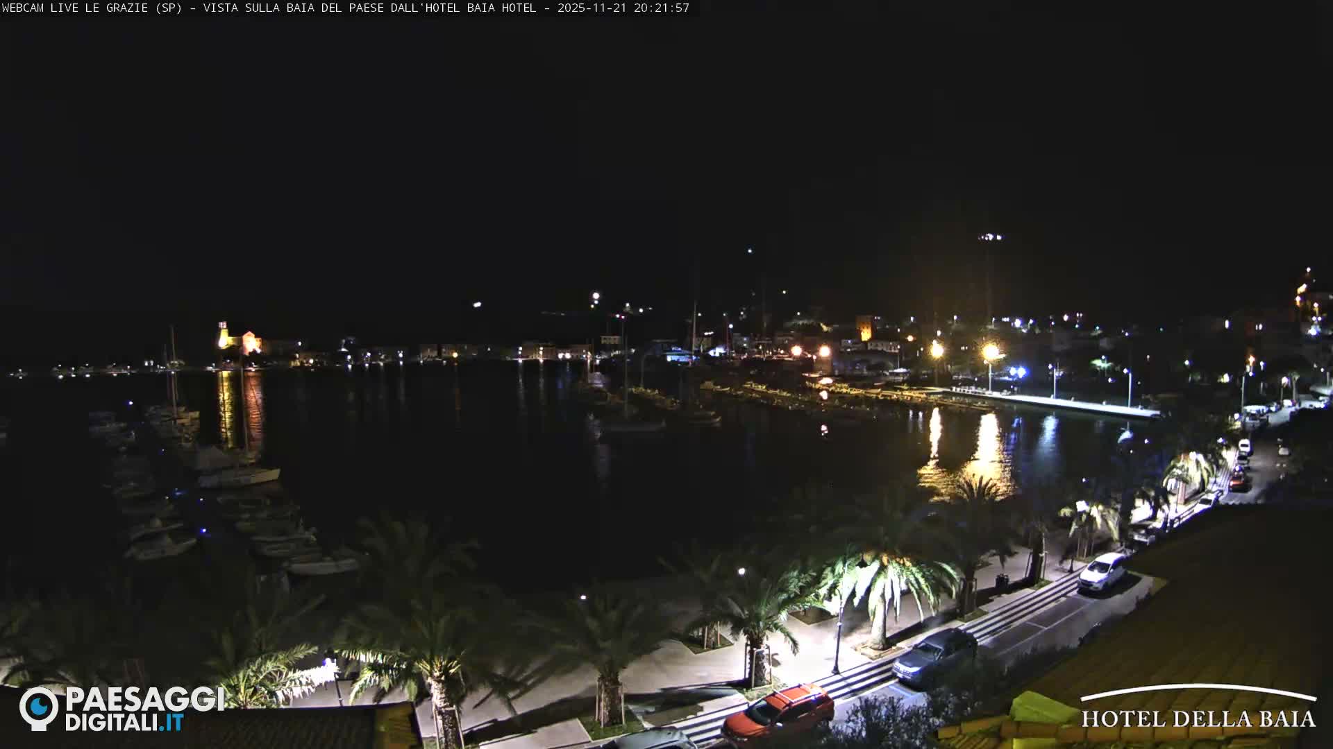 Le Grazie Marina Live Cam - La Spezia, Liguria, Italy