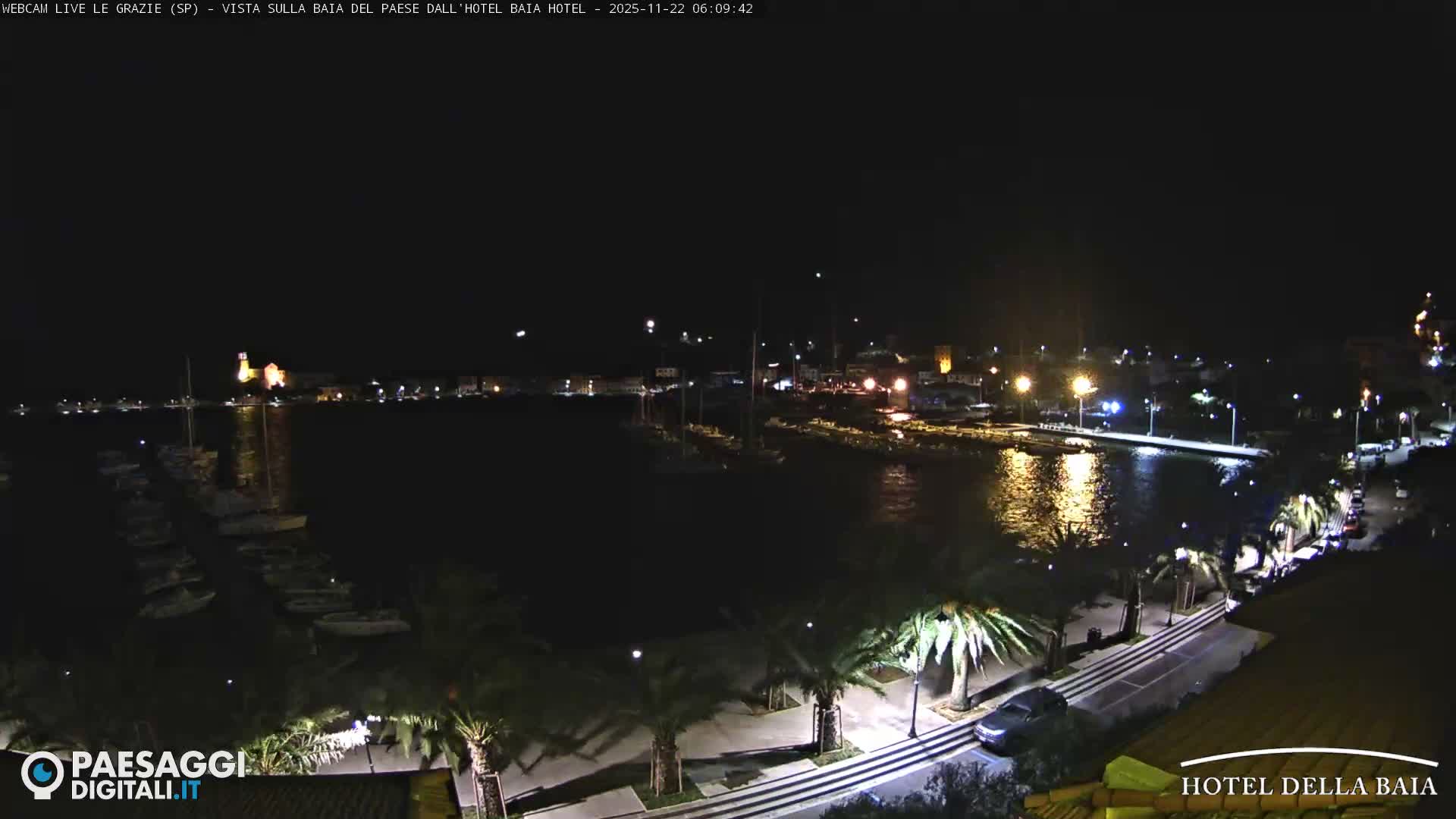 Le Grazie Marina Live Cam - La Spezia, Liguria, Italy