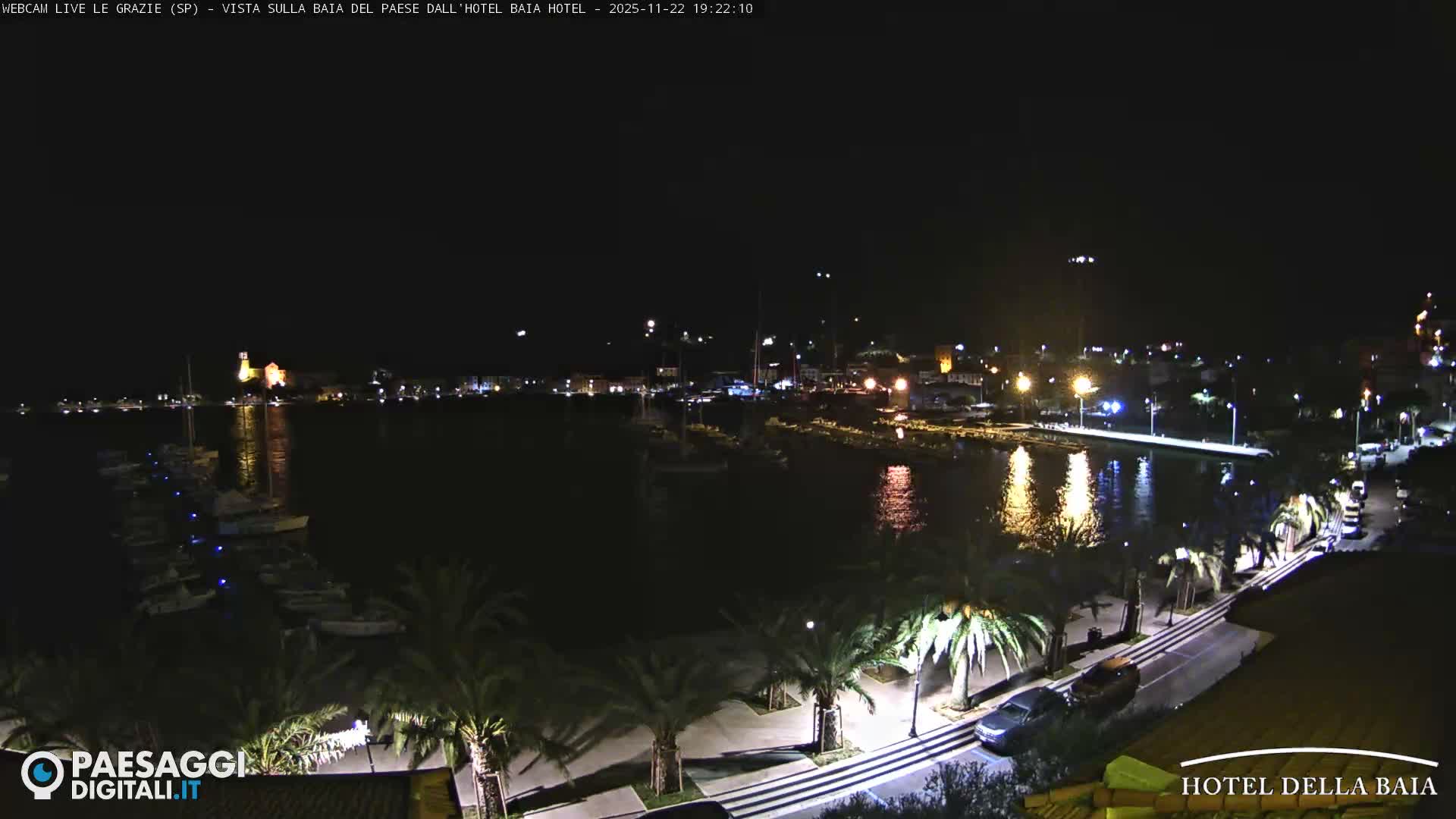 Le Grazie Marina Live Cam - La Spezia, Liguria, Italy