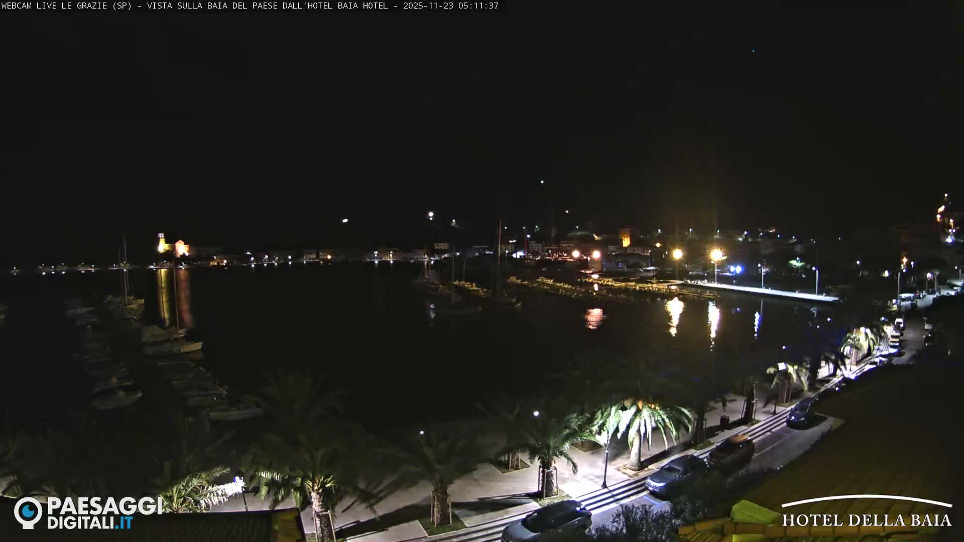 Le Grazie Marina Live Cam - La Spezia, Liguria, Italy
