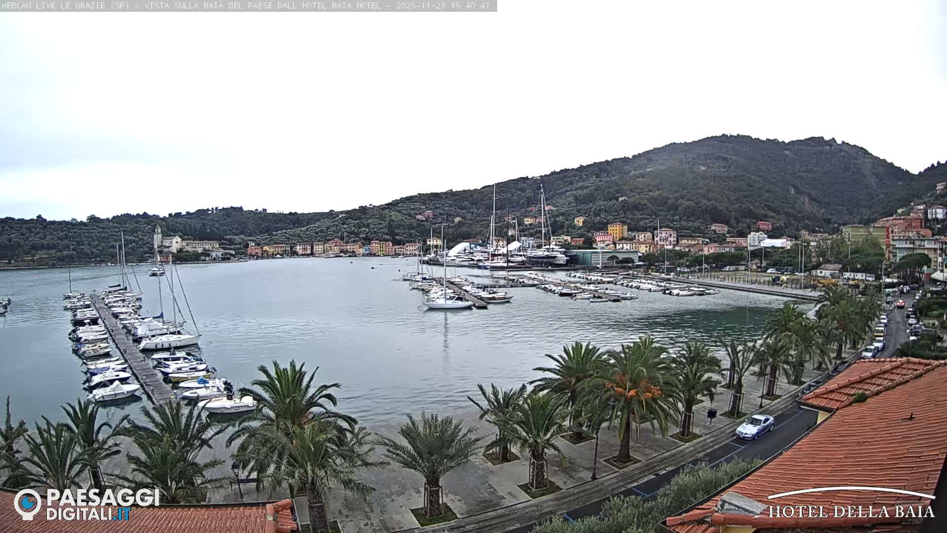 Le Grazie Marina Live Cam - La Spezia, Liguria, Italy