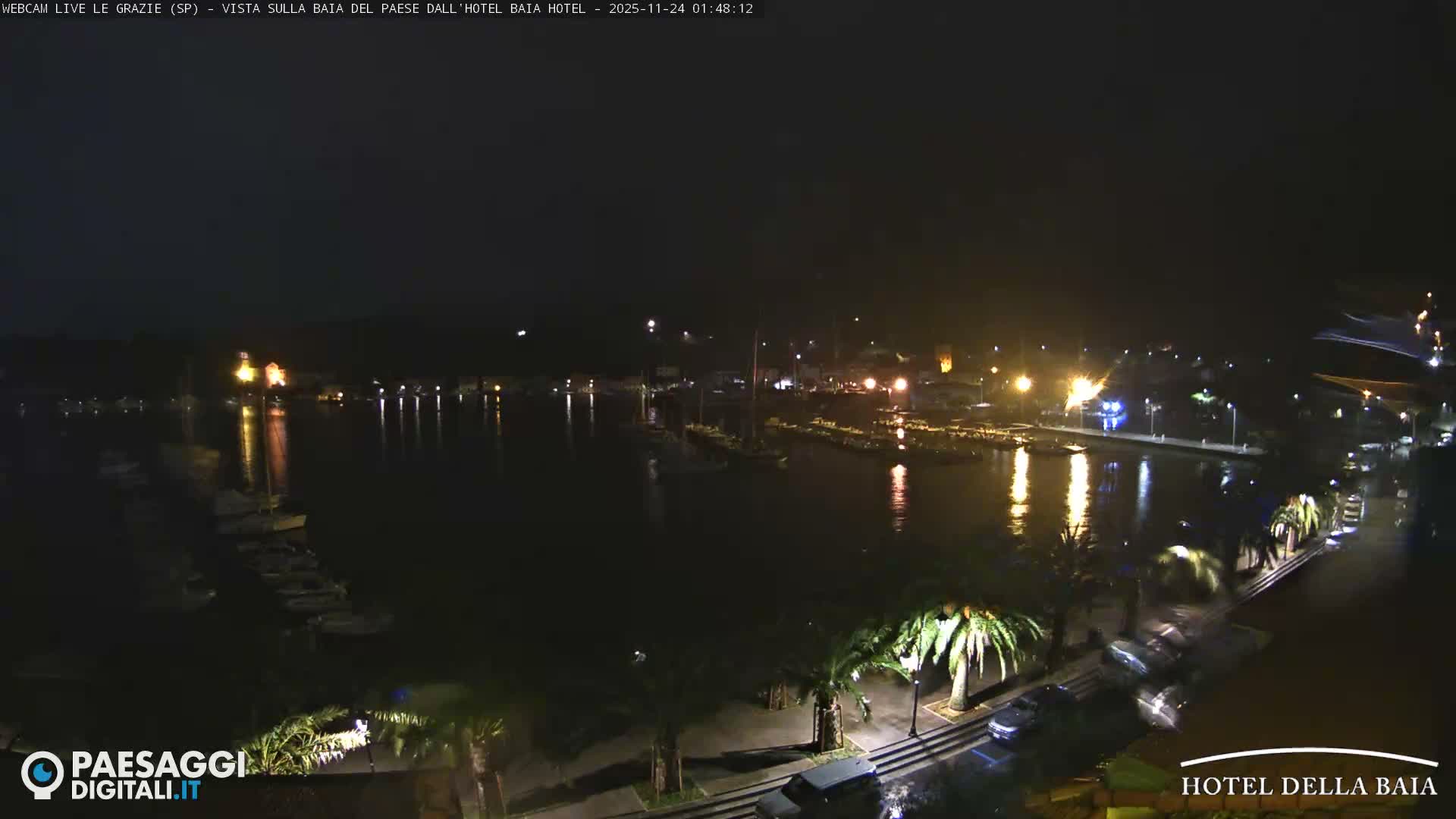 Le Grazie Marina Live Cam - La Spezia, Liguria, Italy