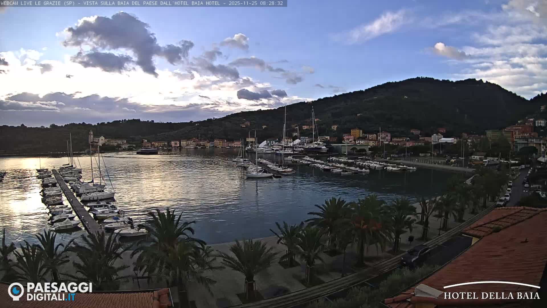 Le Grazie Marina Live Cam - La Spezia, Liguria, Italy
