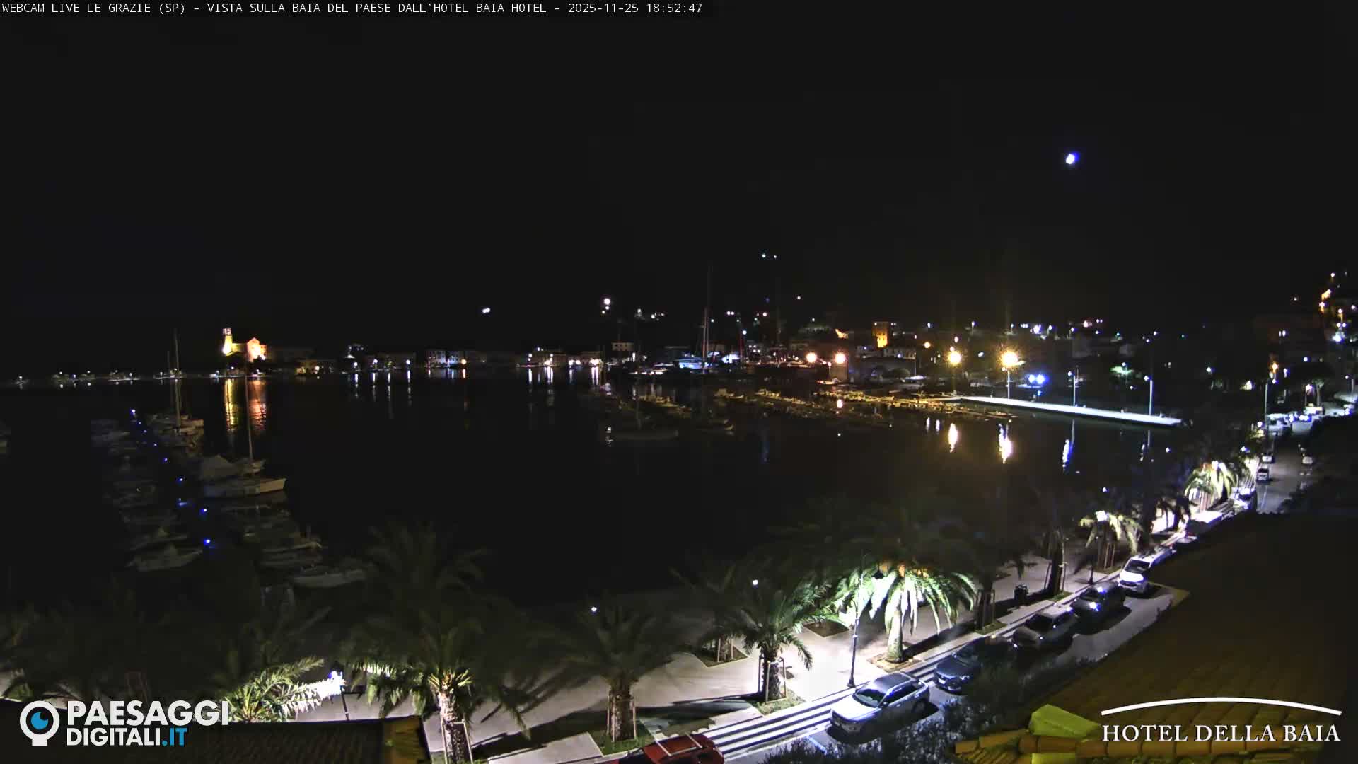 Le Grazie Marina Live Cam - La Spezia, Liguria, Italy