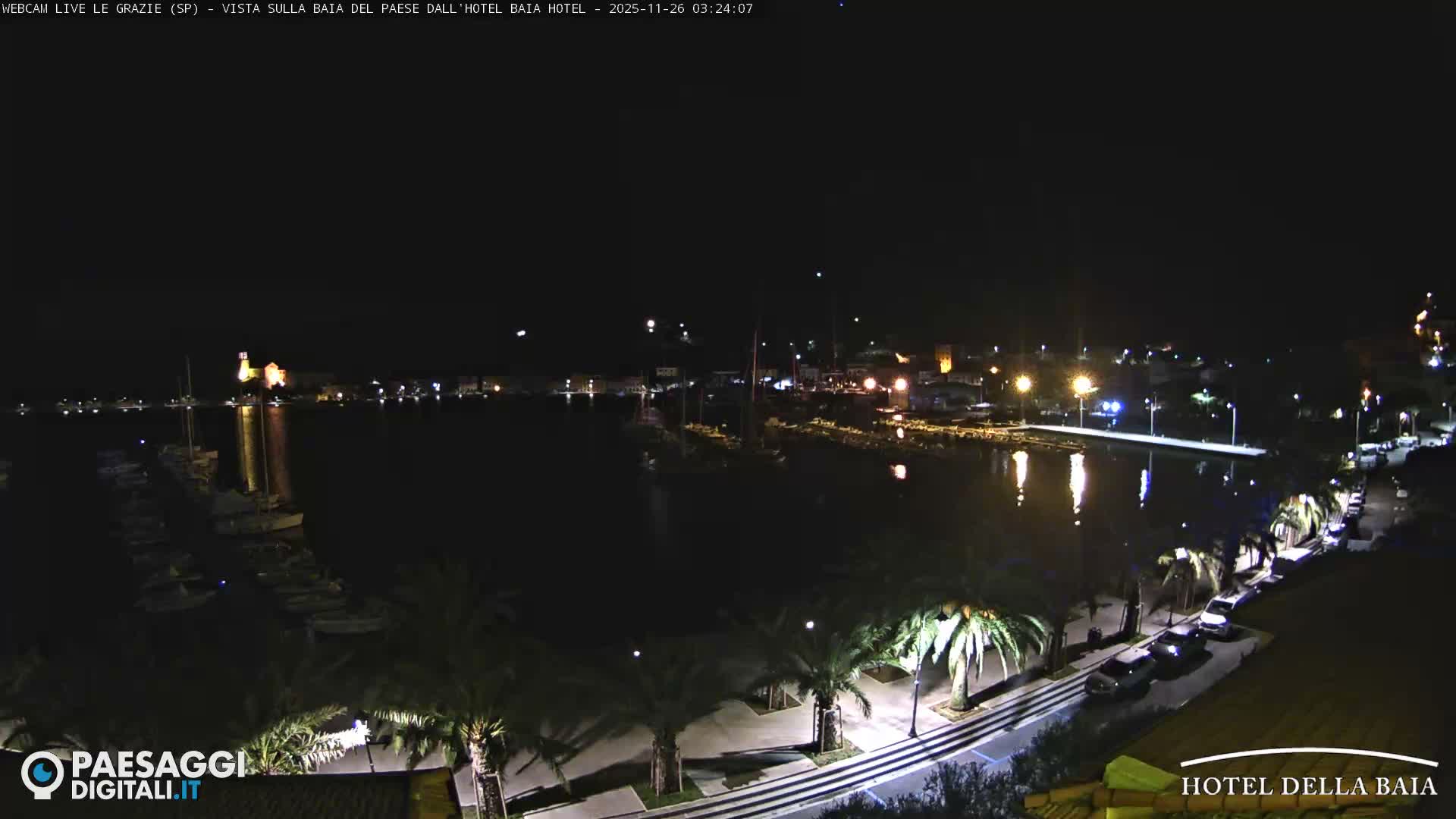 Le Grazie Marina Live Cam - La Spezia, Liguria, Italy