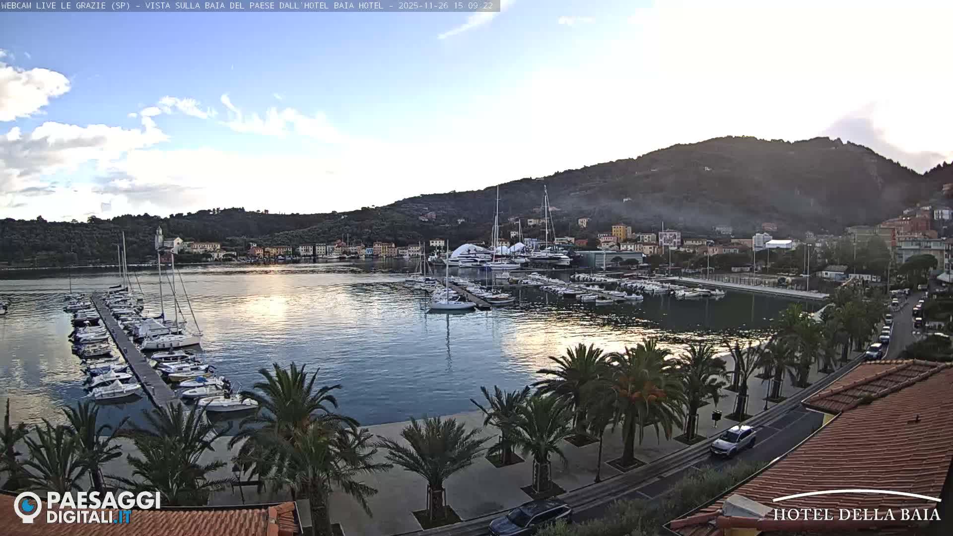 Le Grazie Marina Live Cam - La Spezia, Liguria, Italy