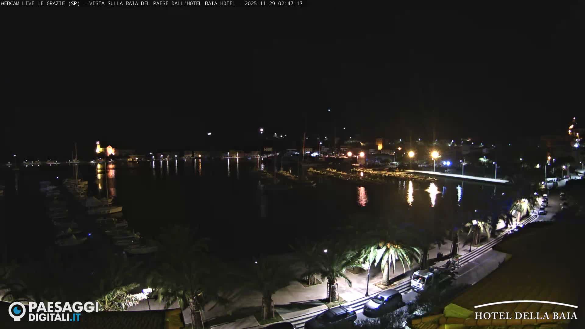 Le Grazie Marina Live Cam - La Spezia, Liguria, Italy