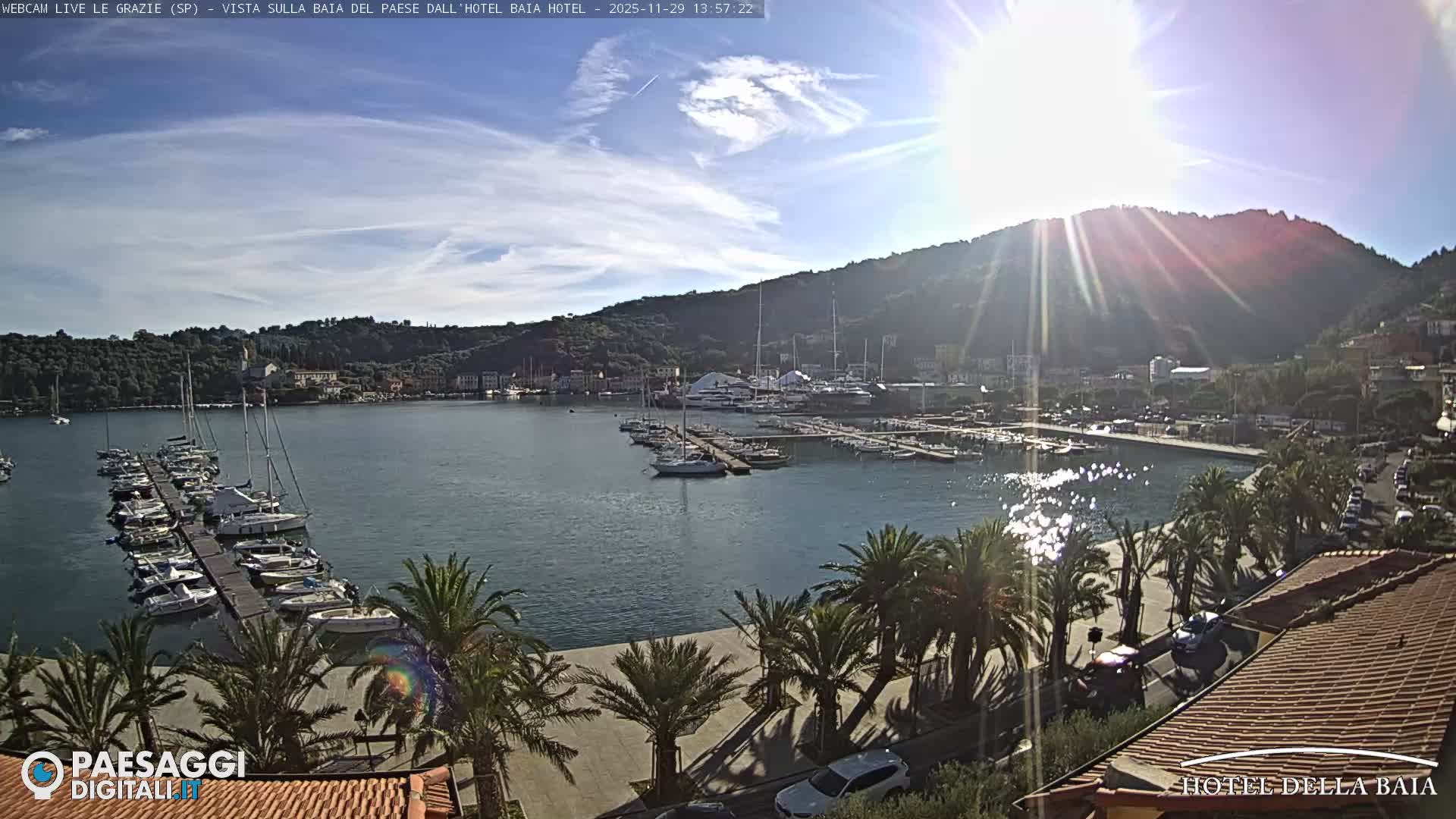 Le Grazie Marina Live Cam - La Spezia, Liguria, Italy