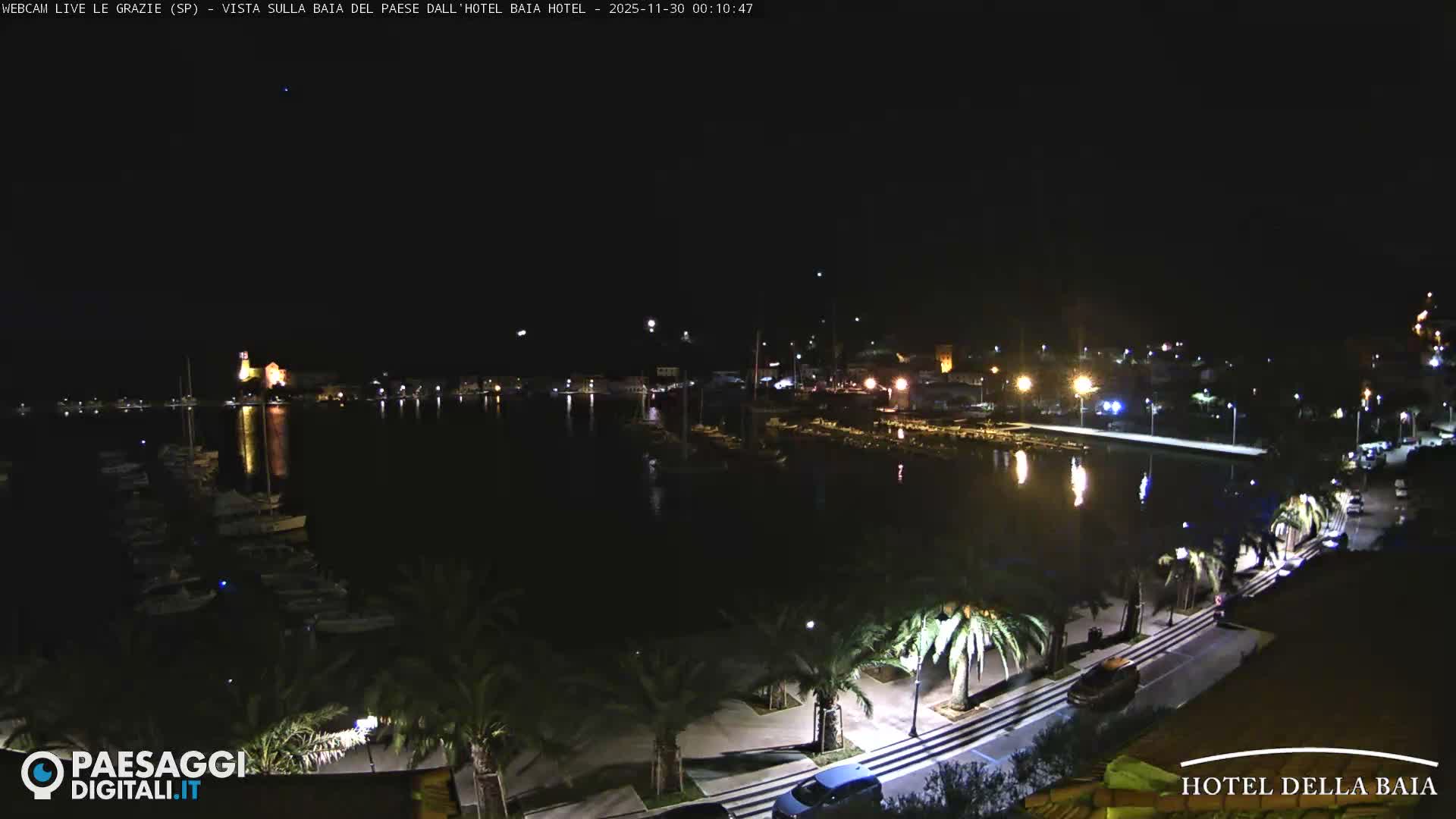 Le Grazie Marina Live Cam - La Spezia, Liguria, Italy